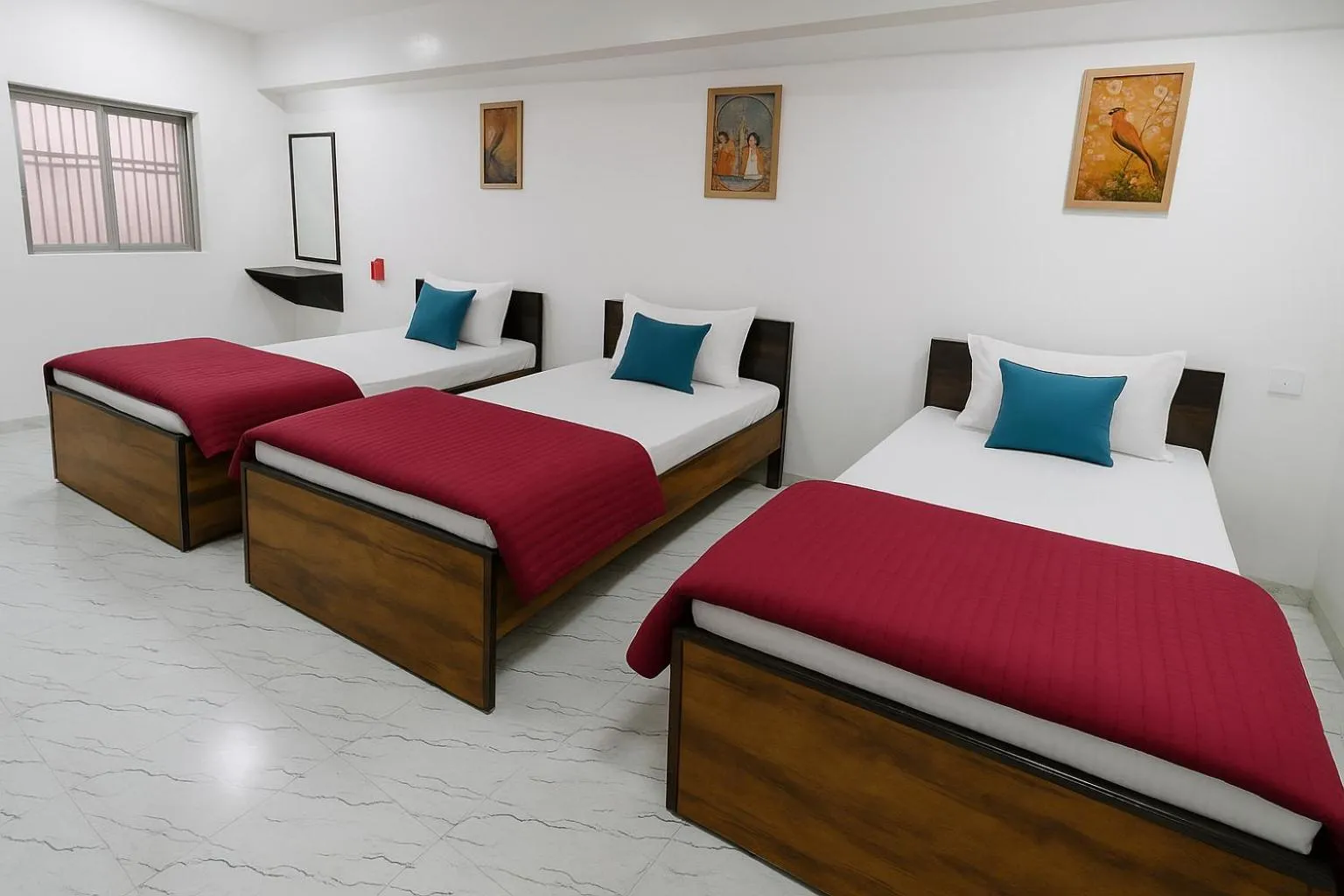 Bed in Taj City Hotel