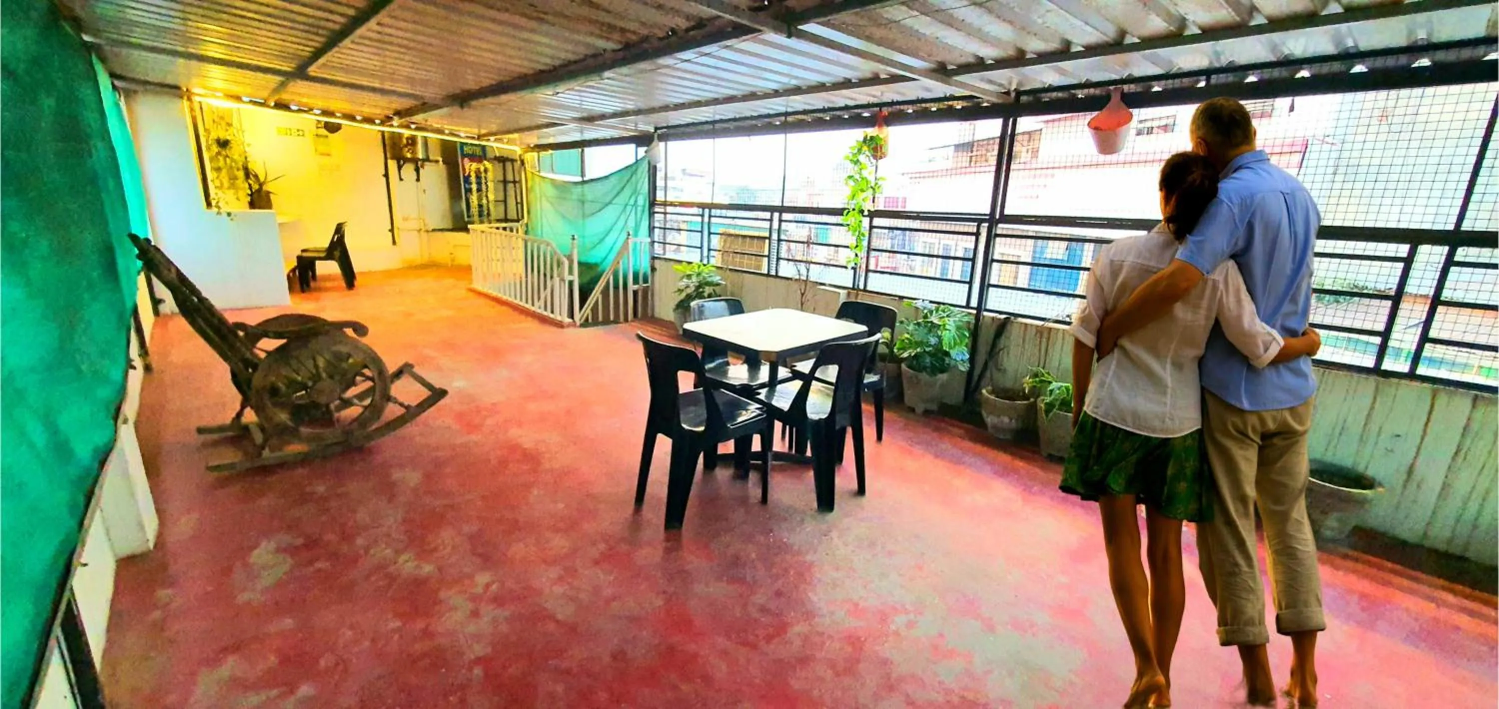 Balcony/Terrace in Taj City Hotel