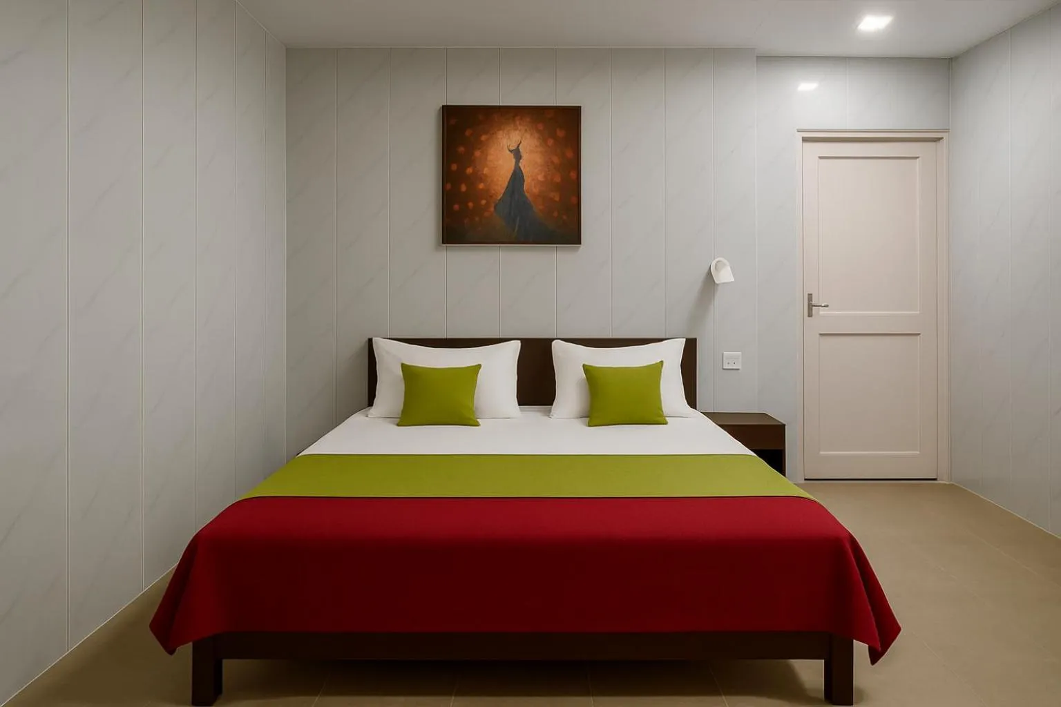 Standard Double Room with Fan in Taj City Hotel