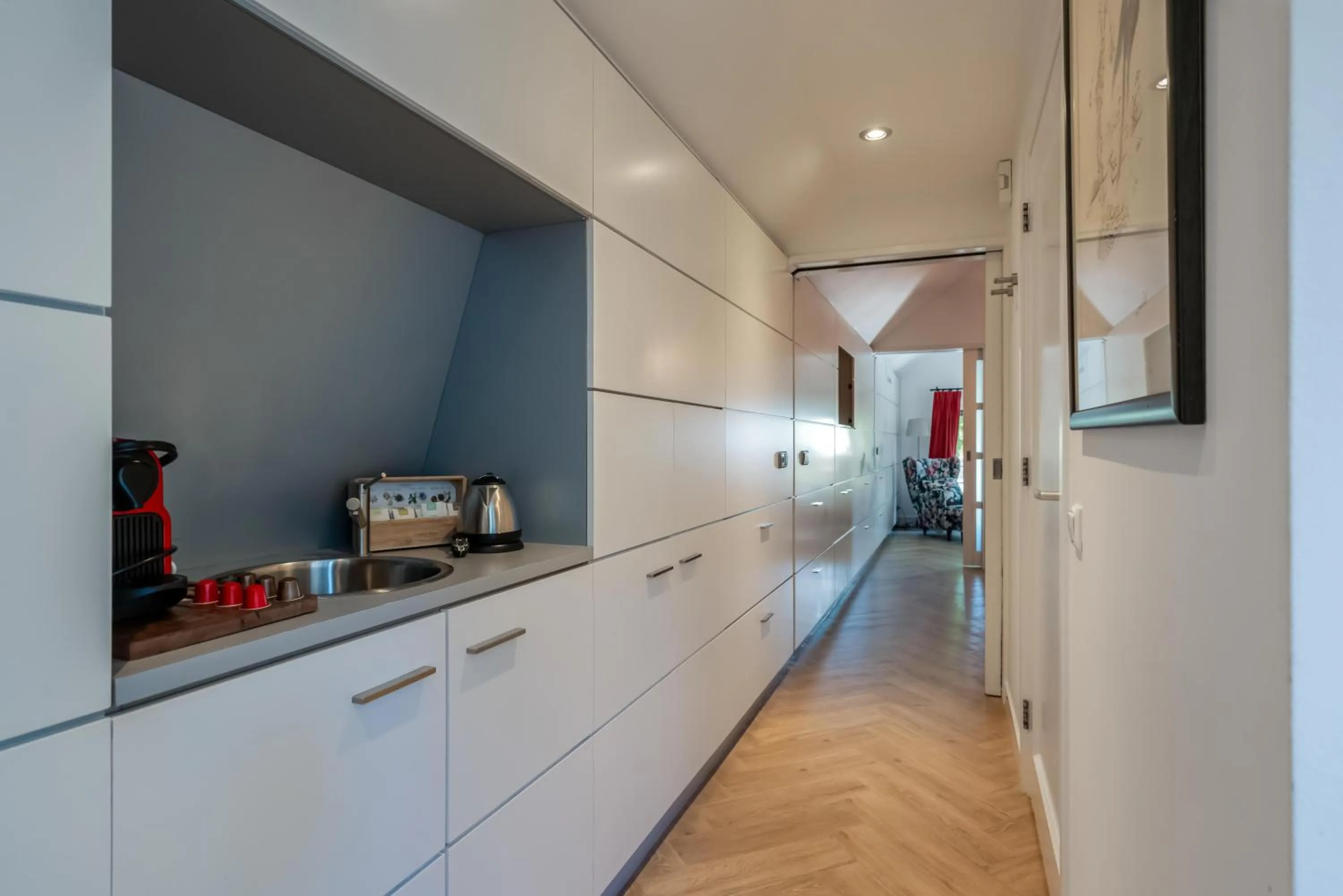 Coffee/tea facilities in Badhotel Bruin