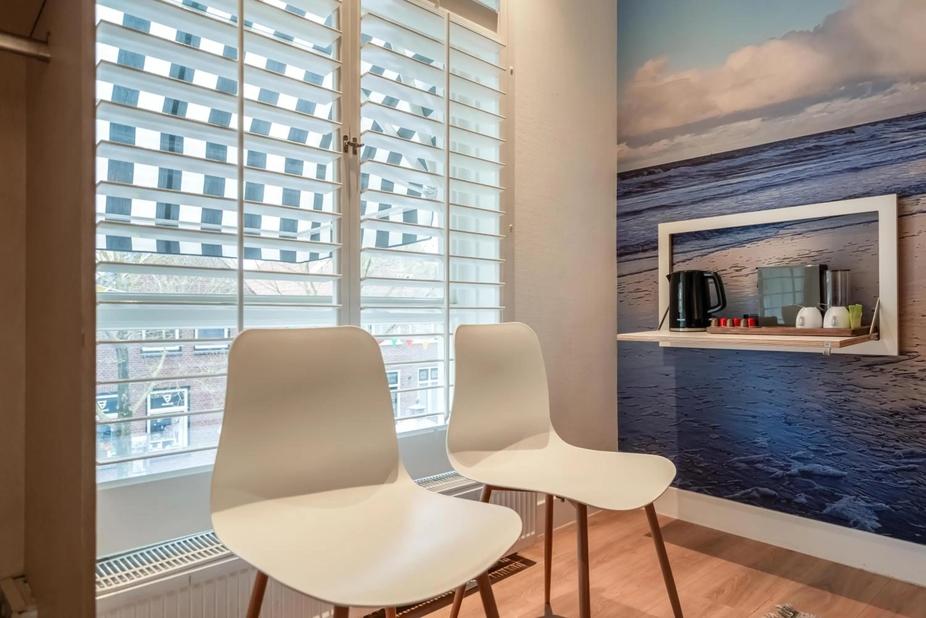 View (from property/room) in Badhotel Bruin