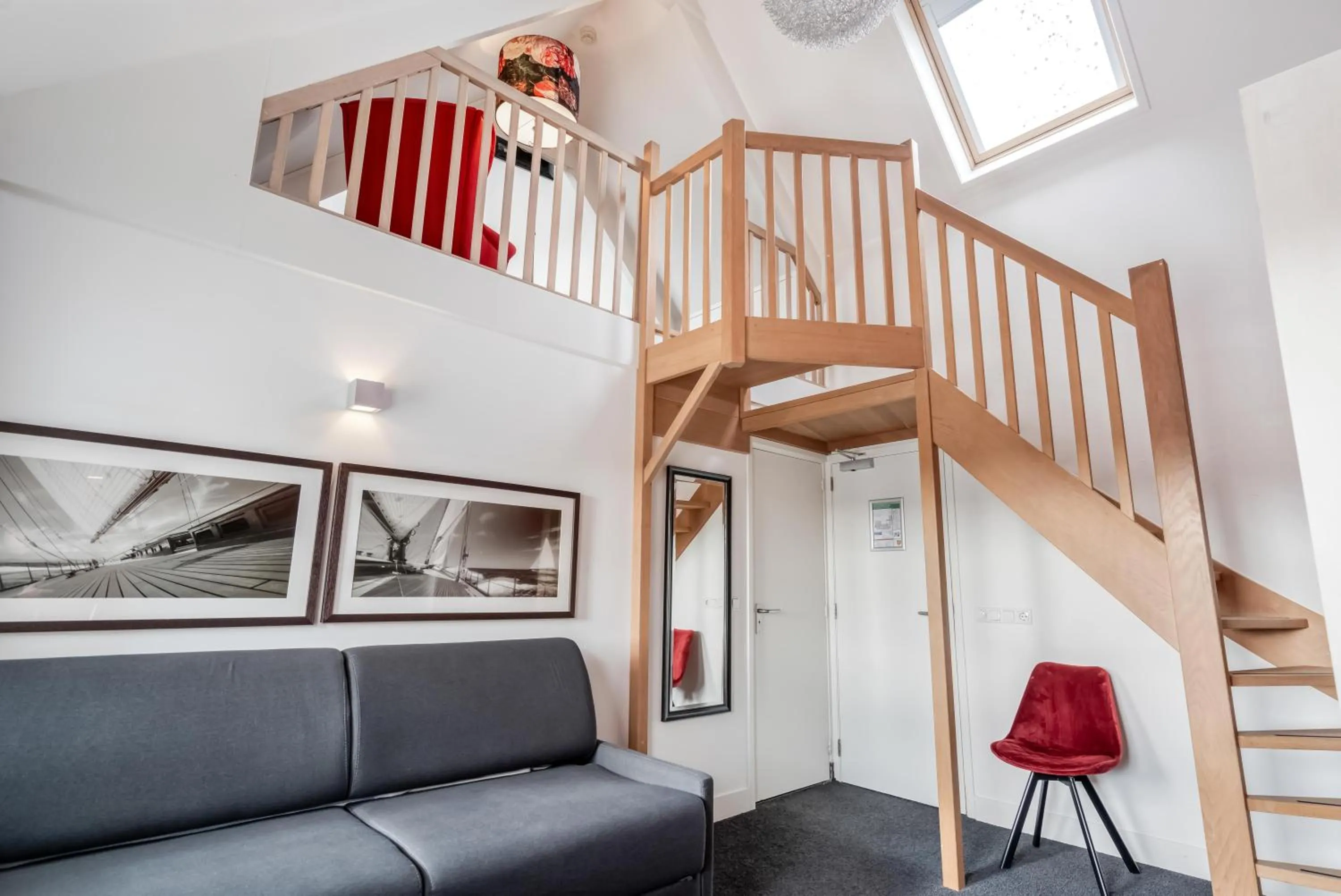 Seating area in Badhotel Bruin