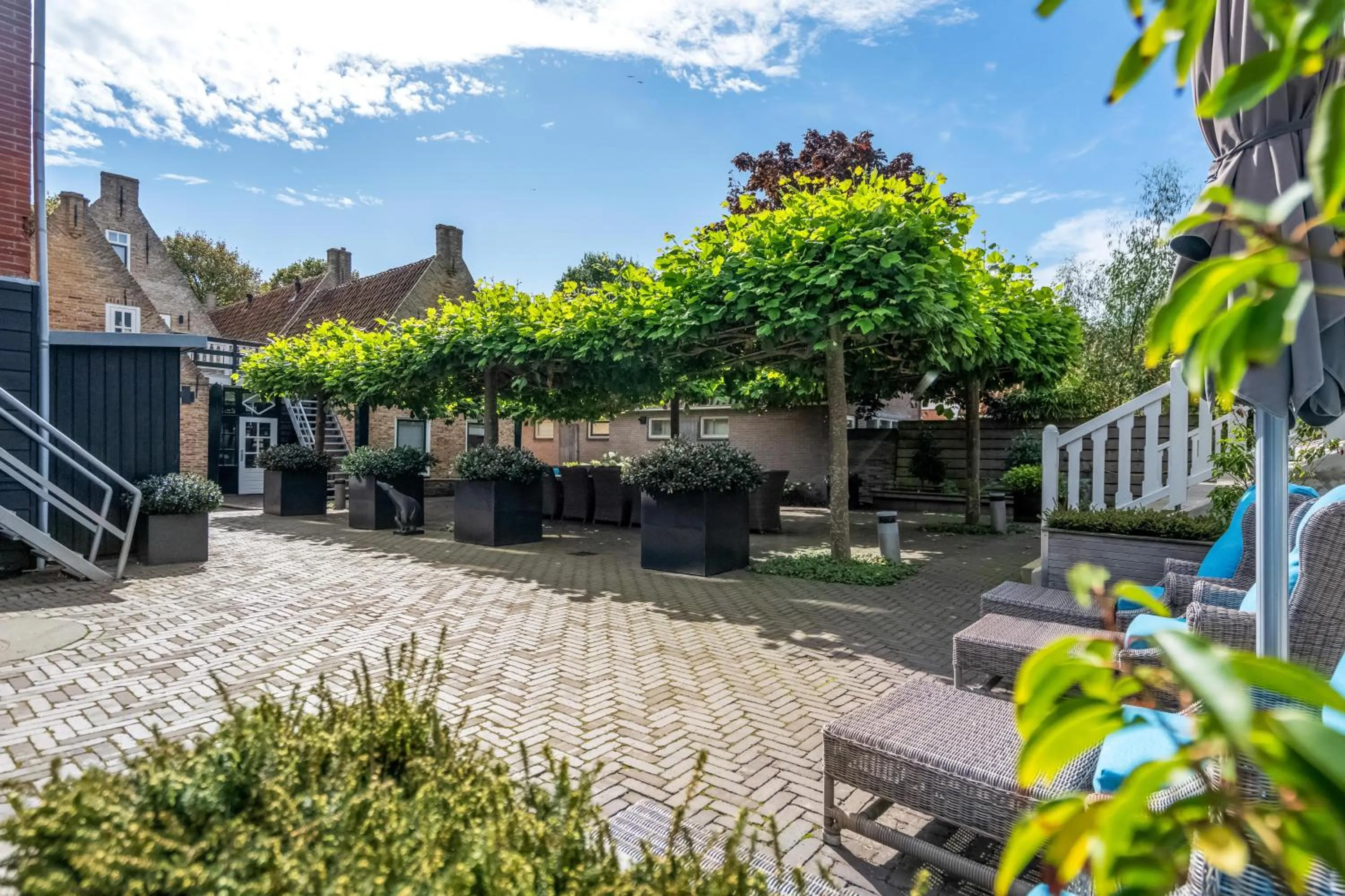 Garden in Badhotel Bruin