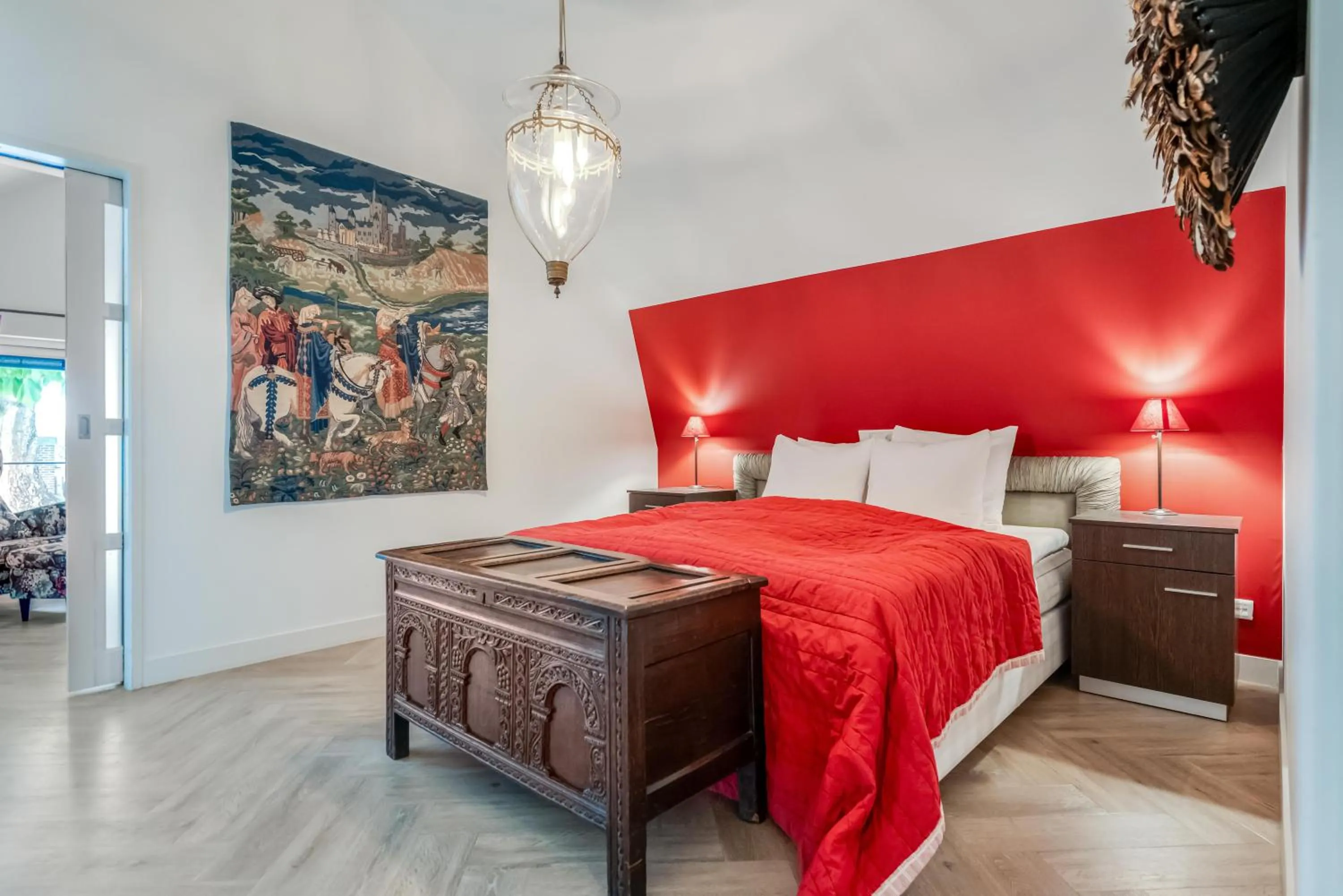 Bed in Badhotel Bruin