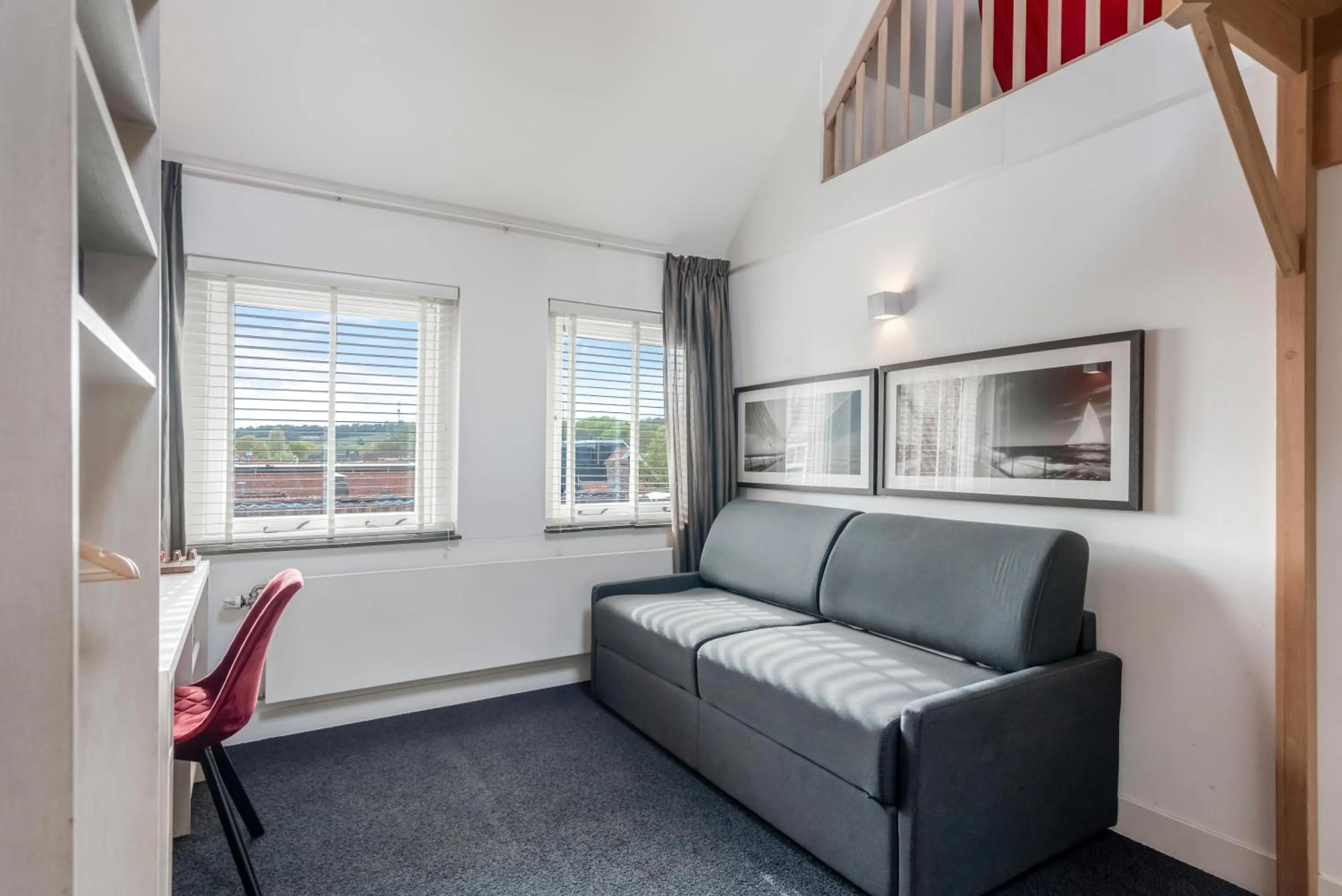 Seating area in Badhotel Bruin