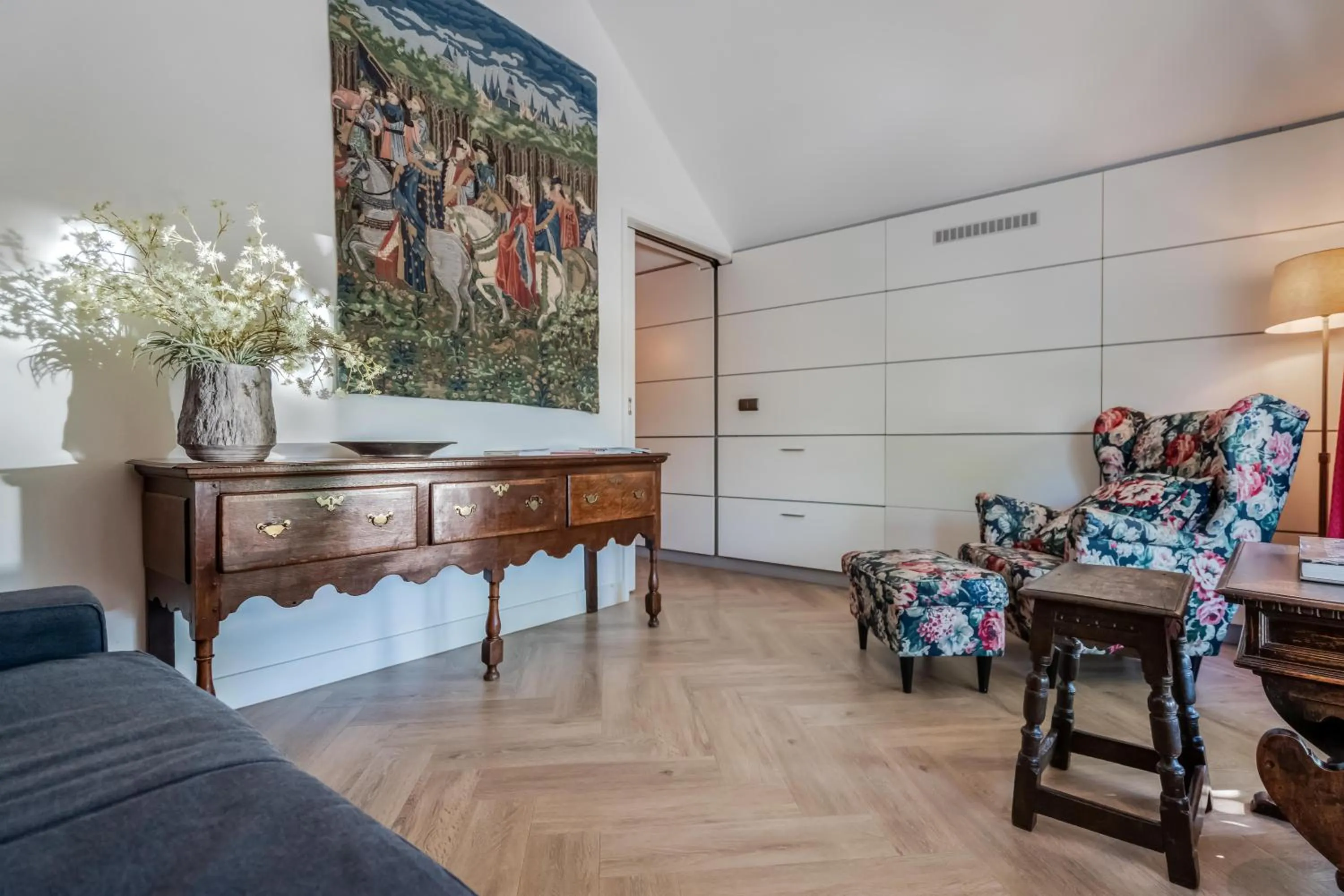 Living room in Badhotel Bruin