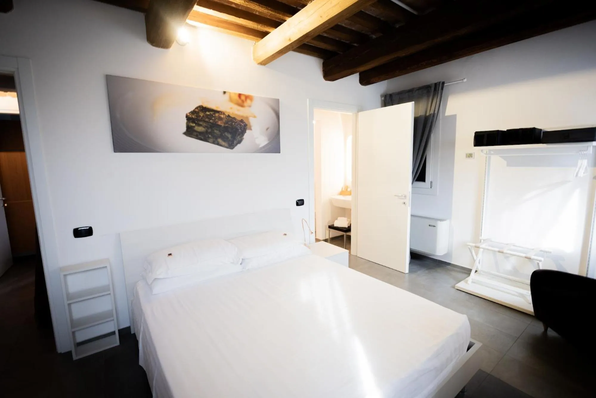 Bed in LA CASCINA DEL BALSAMICO b&b