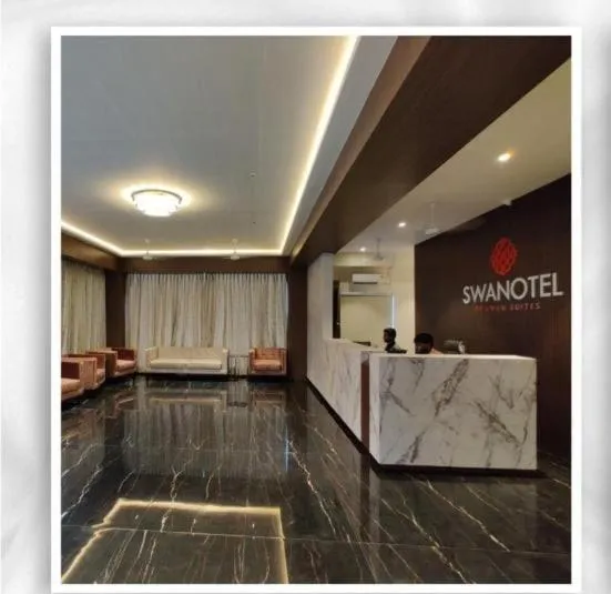 Lobby or reception in Swanotel Gachibowli