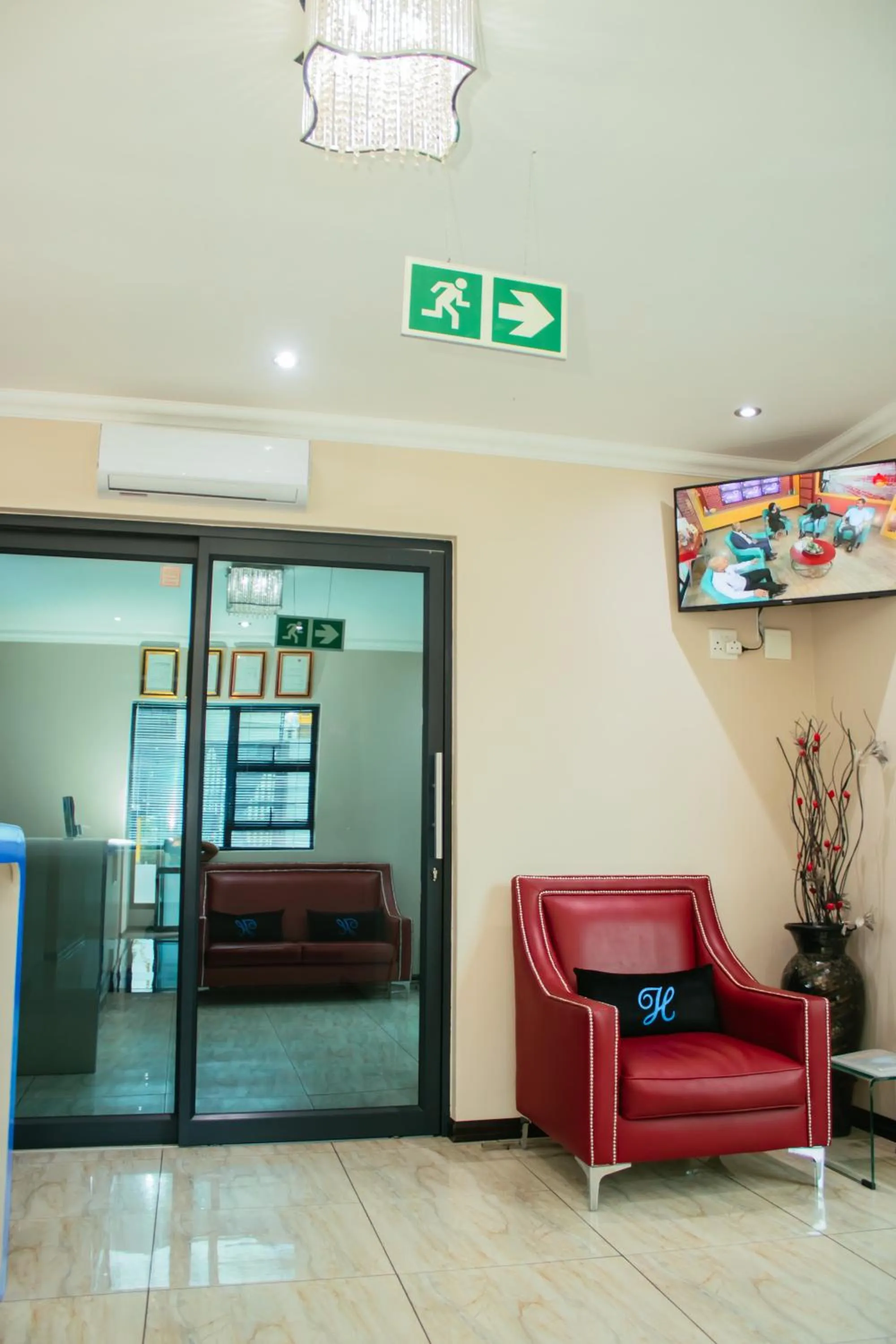 Lobby or reception in Heavenly Boutique Hotel