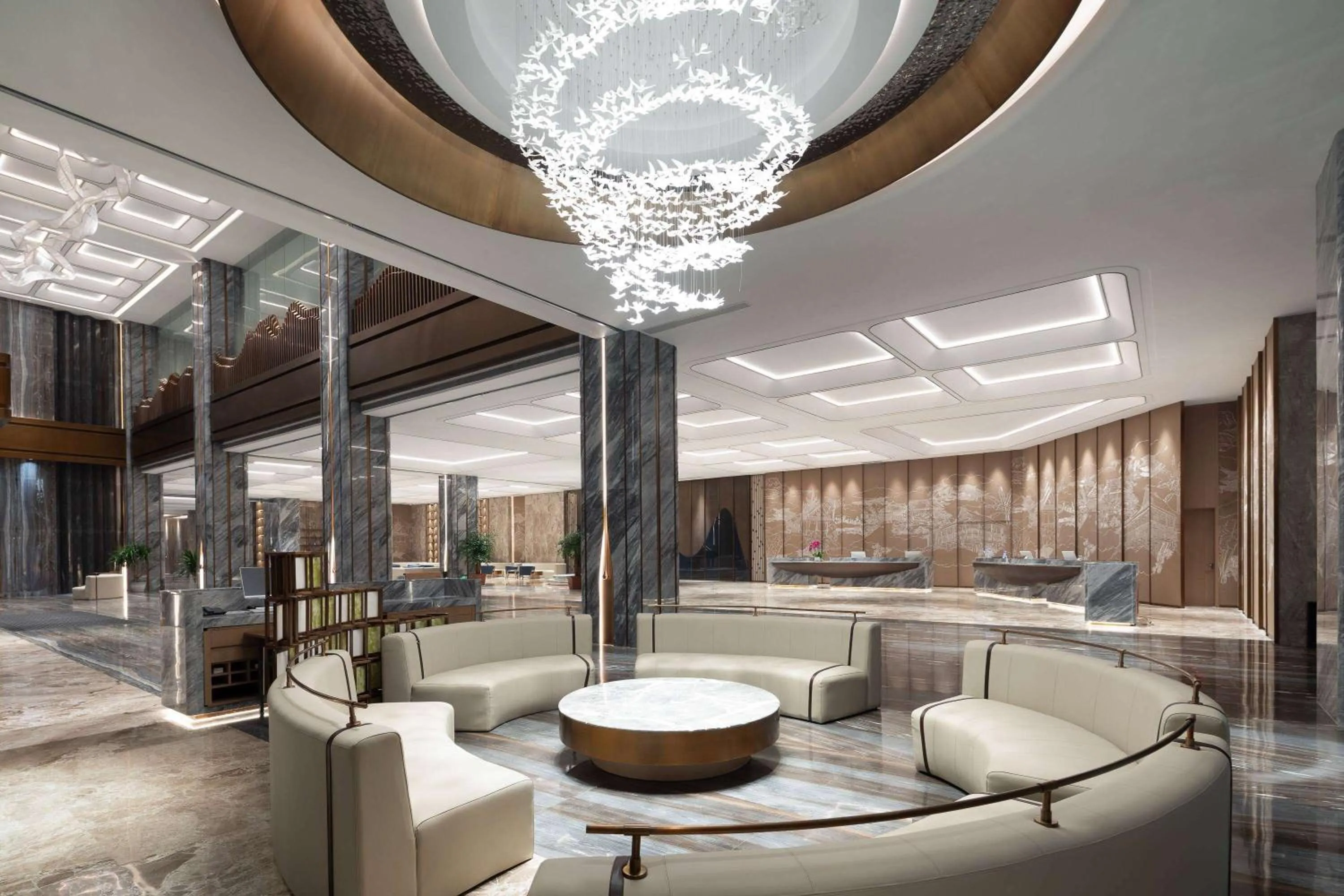 Lobby or reception in Wyndham Xishuangbanna Qingquan