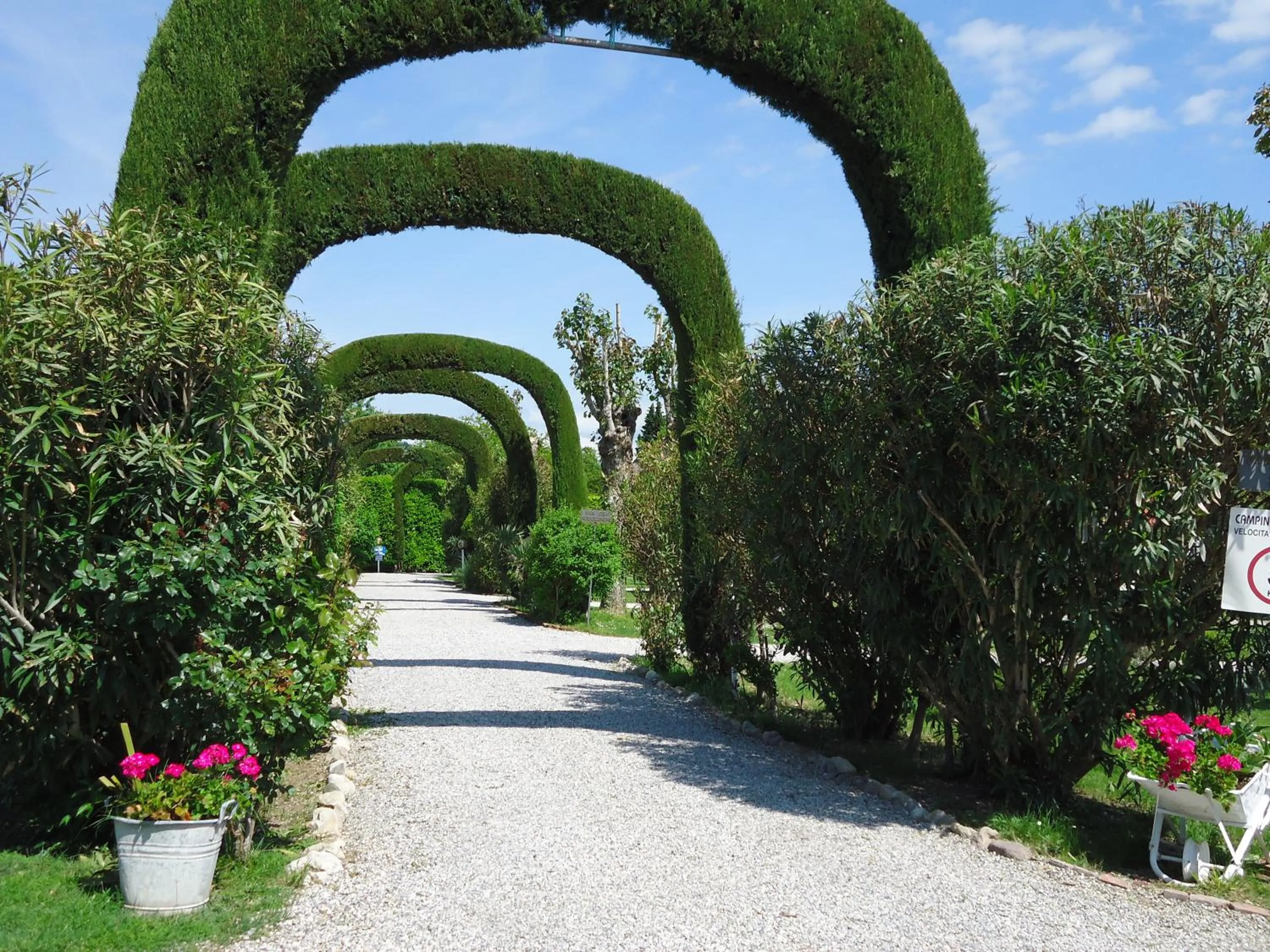 Decorative detail in VILLA GARUTI VILLAGE
