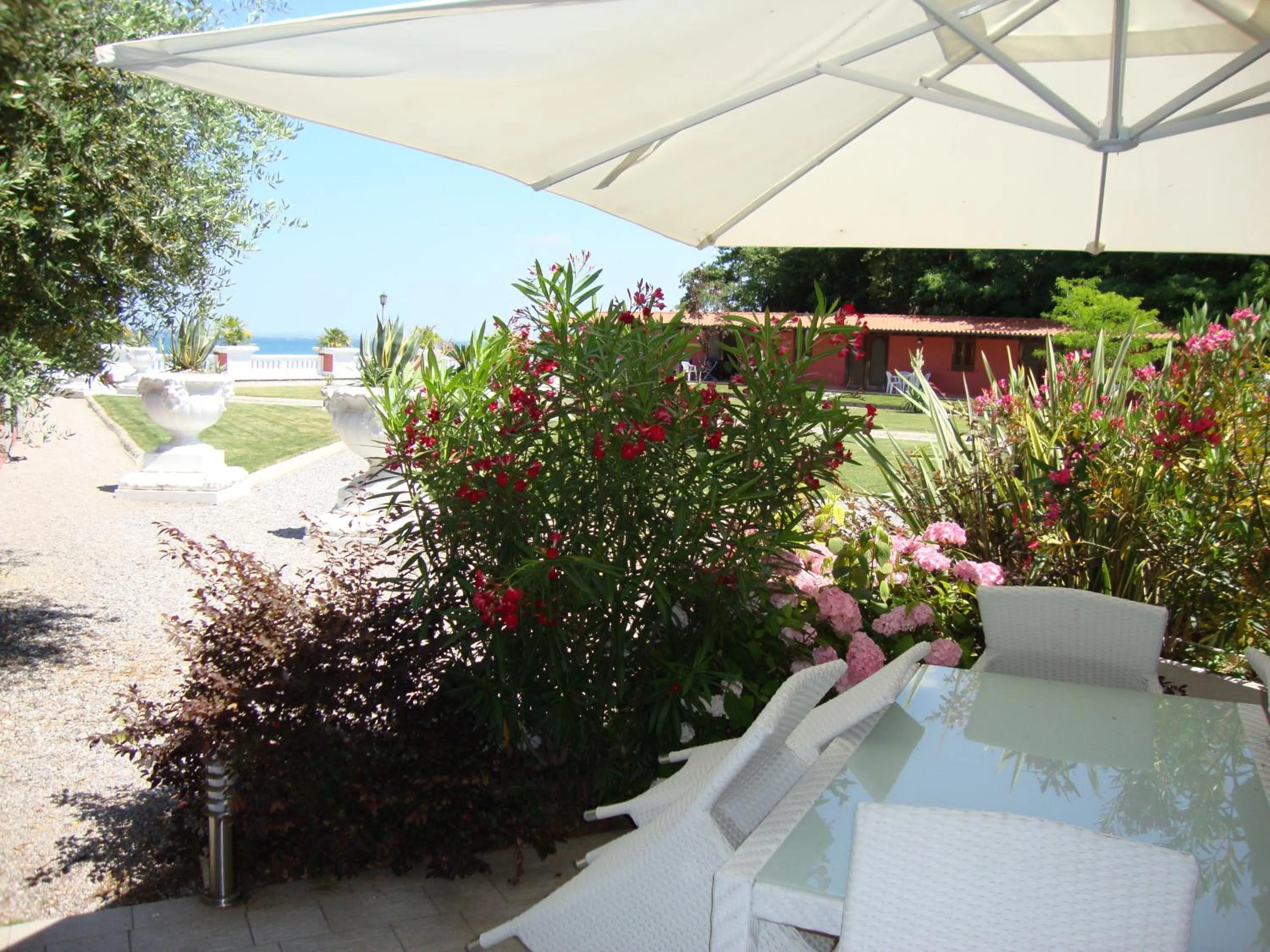 Patio in VILLA GARUTI VILLAGE