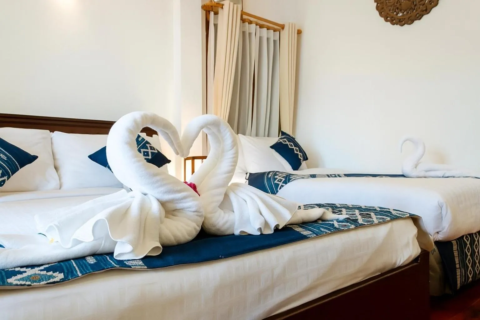 Bed in Villa Khili Namkhan