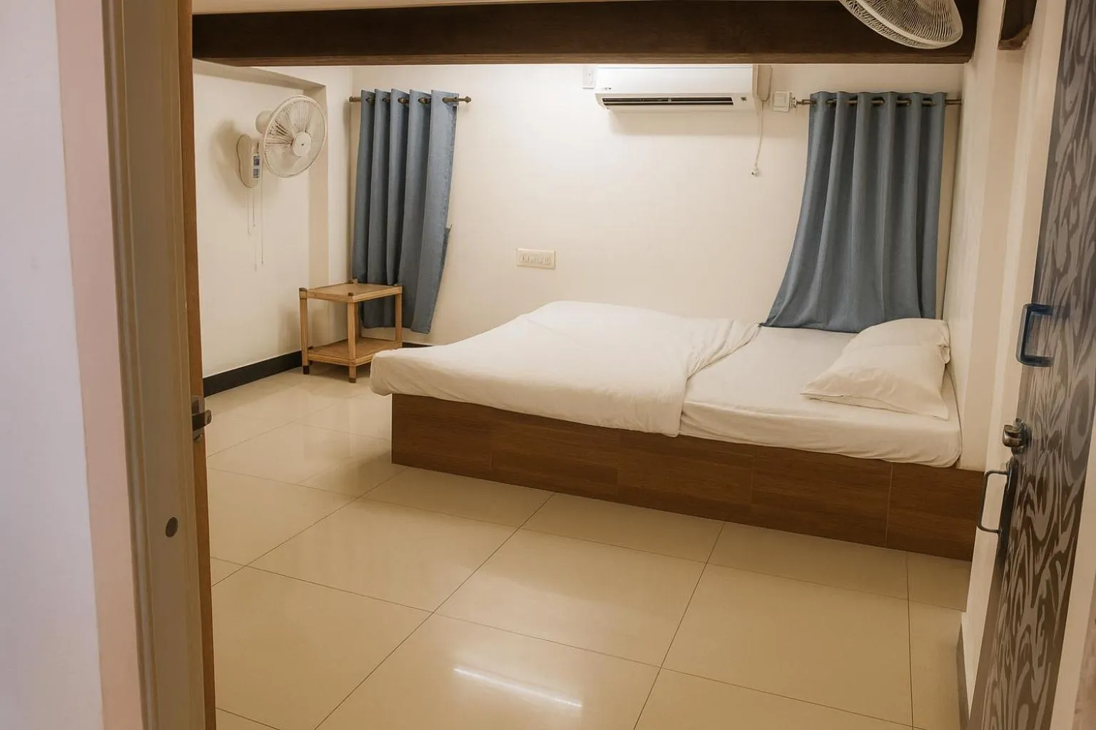 Bed in Stay Guru Usha Residency