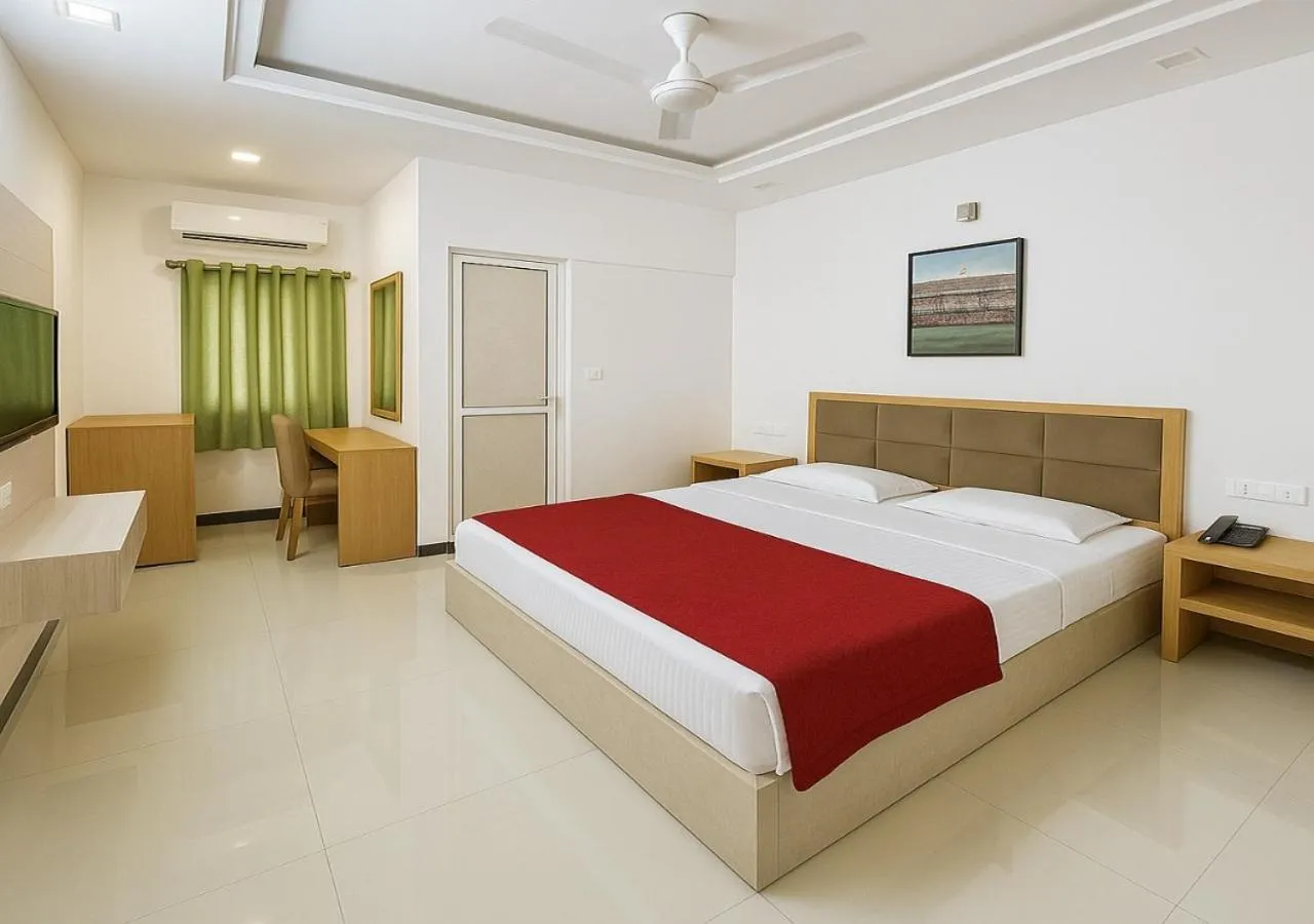 Bedroom, Bed in Stay Guru Usha Residency