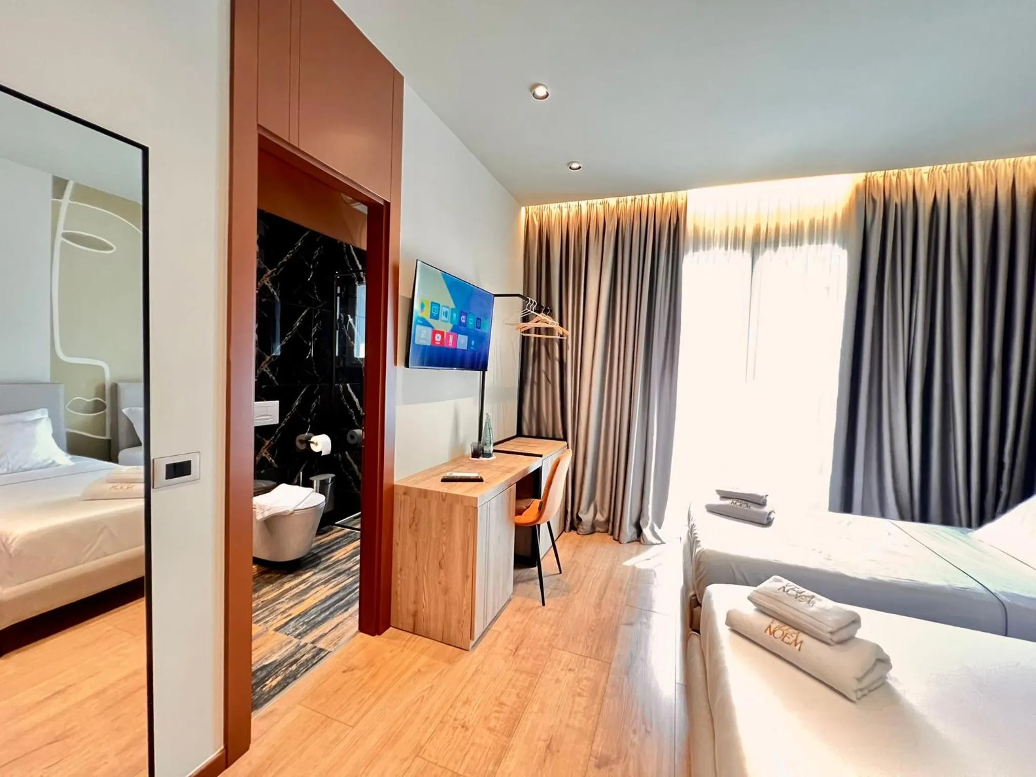 Bedroom, Bed in Villa Noem