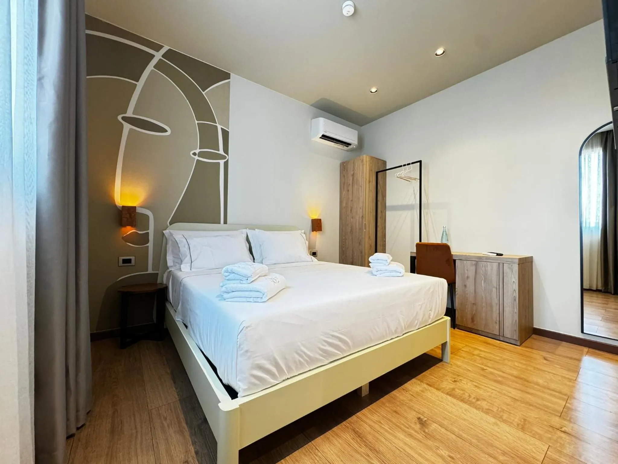 Bedroom, Bed in Villa Noem