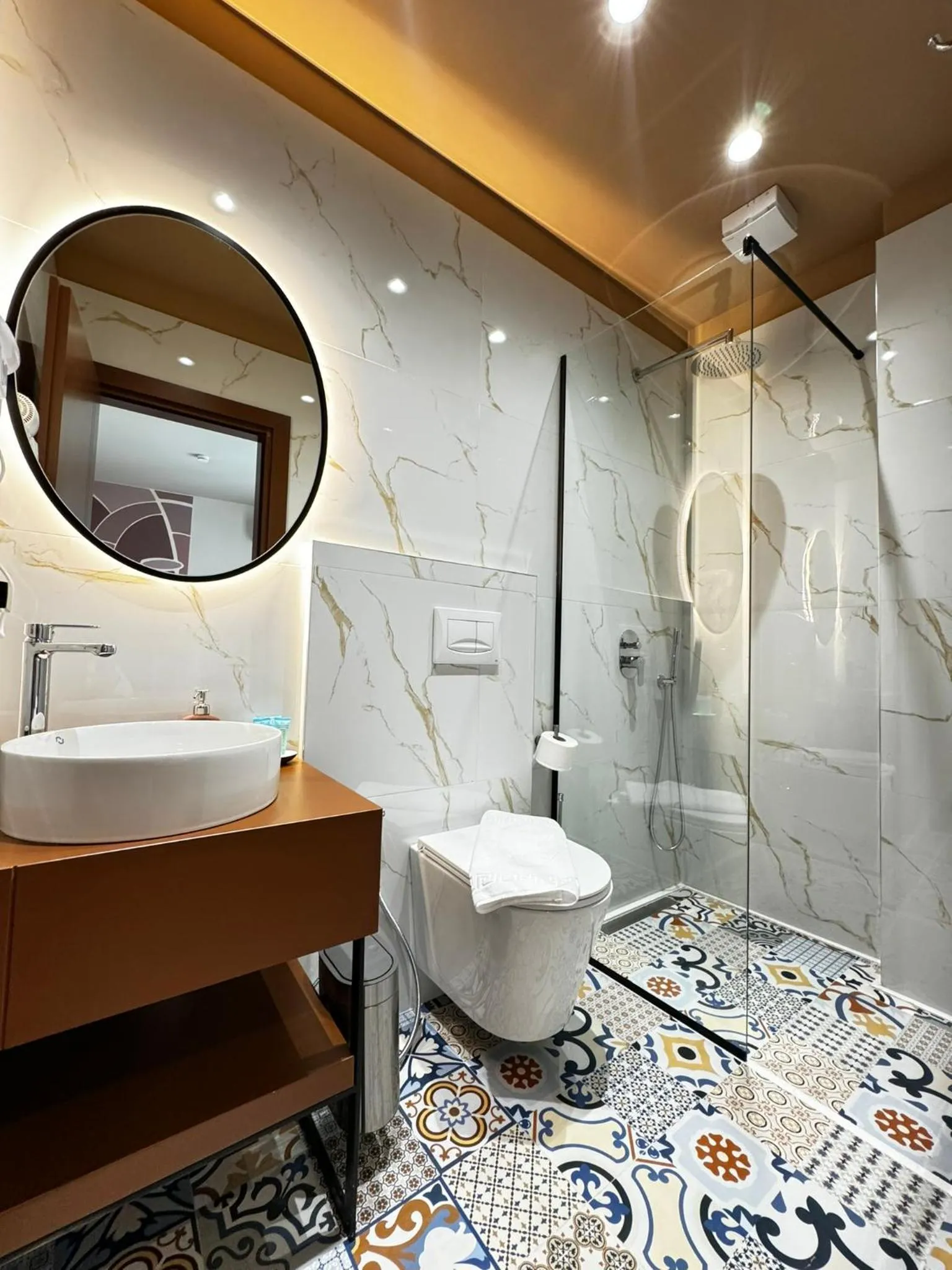 Shower in Villa Noem