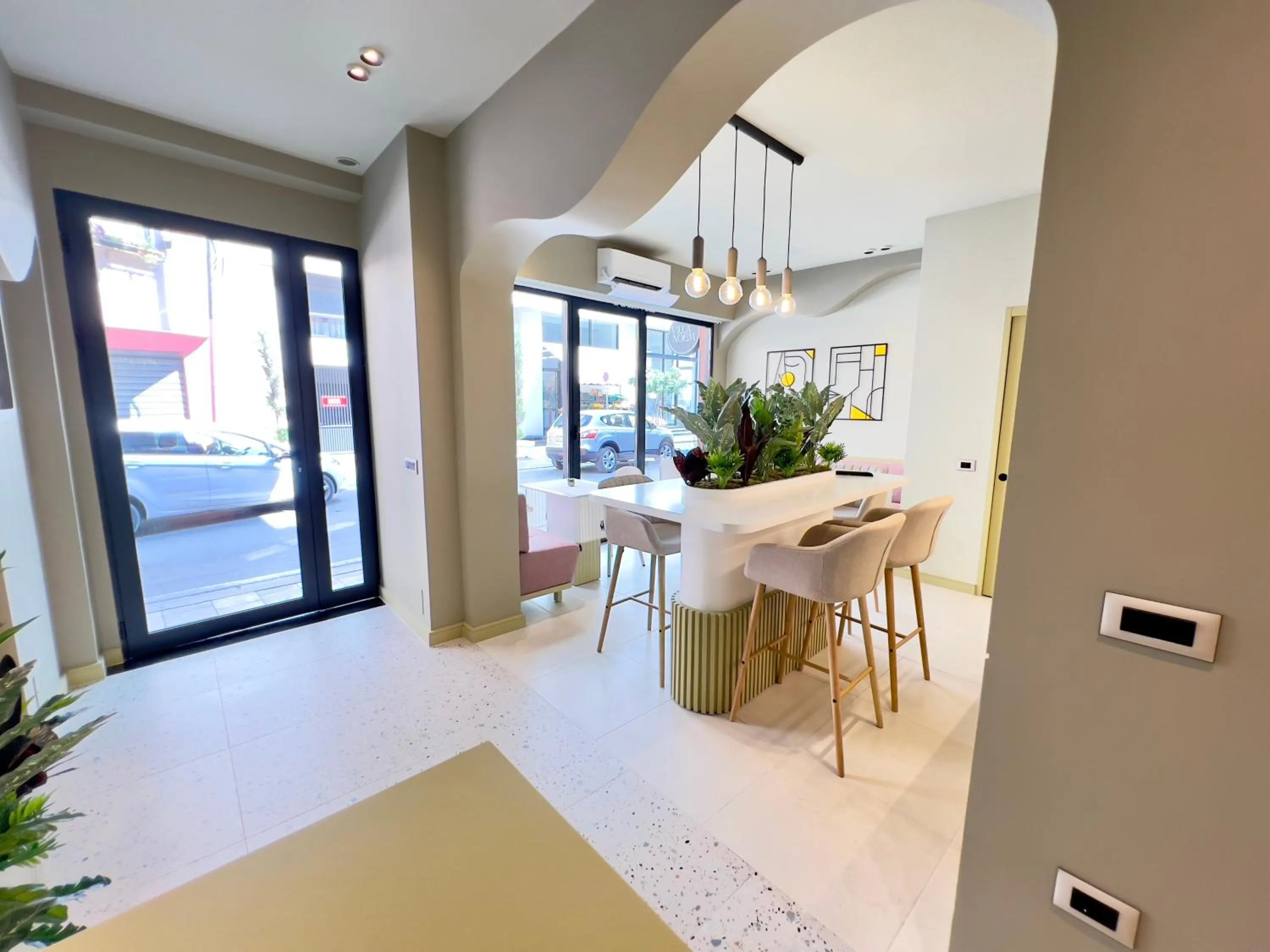Living room in Villa Noem