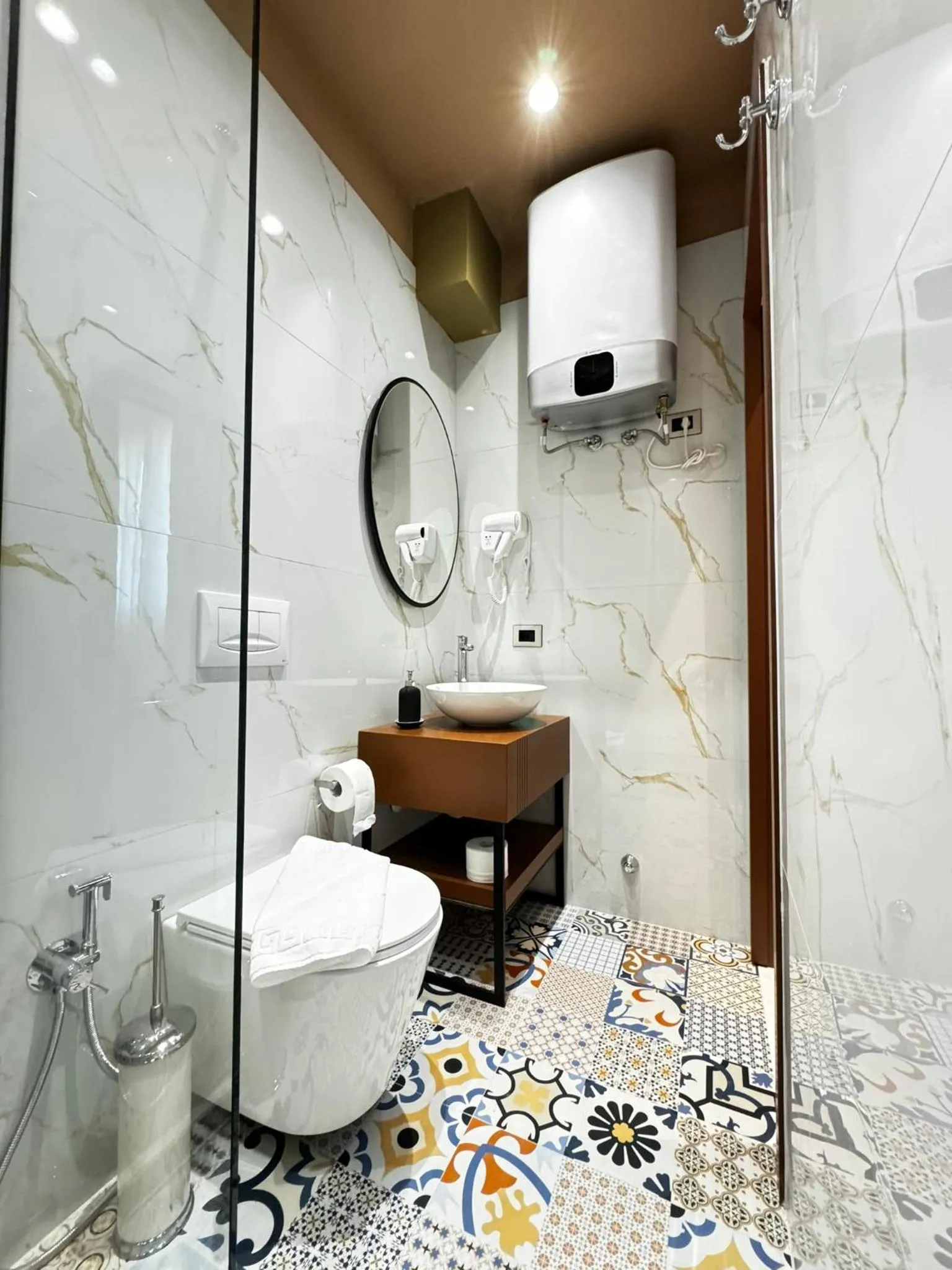 Shower in Villa Noem