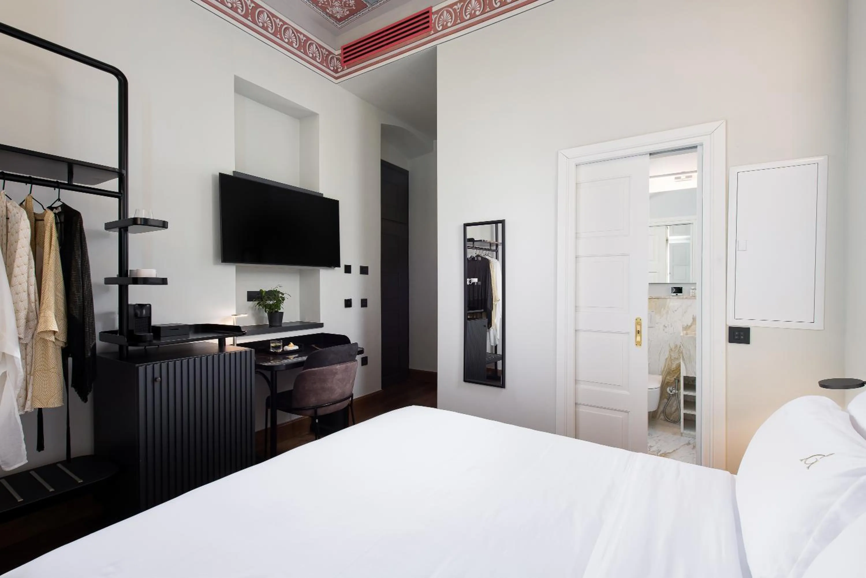 Bedroom, Bed in Argini Syros