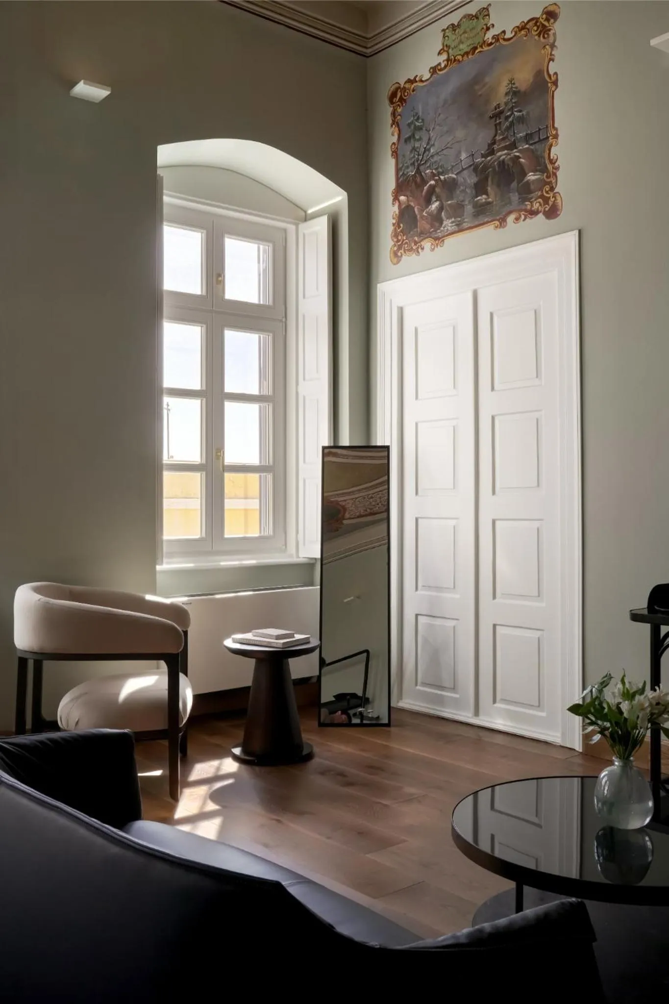 Seating area in Argini Syros