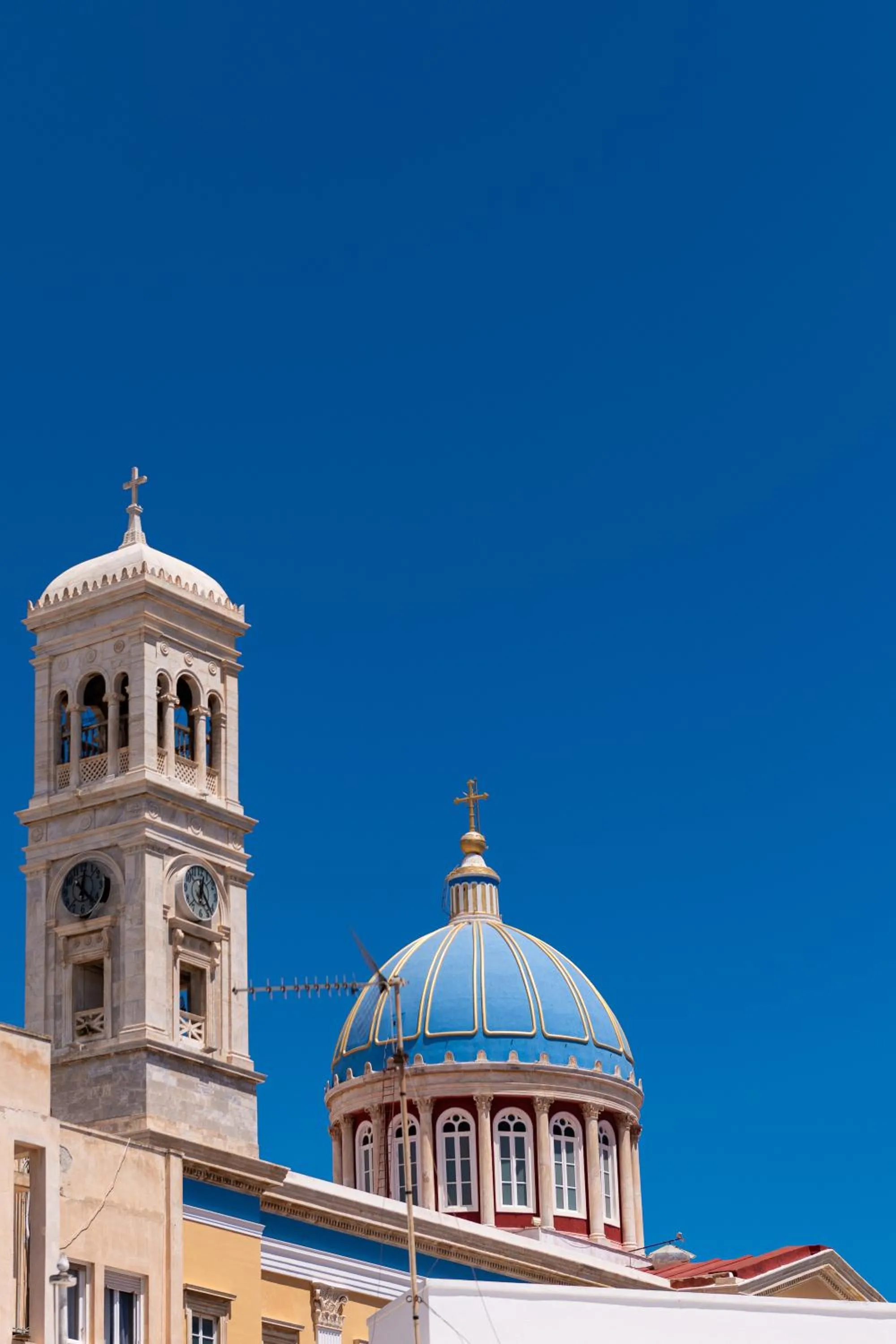 View (from property/room) in Argini Syros