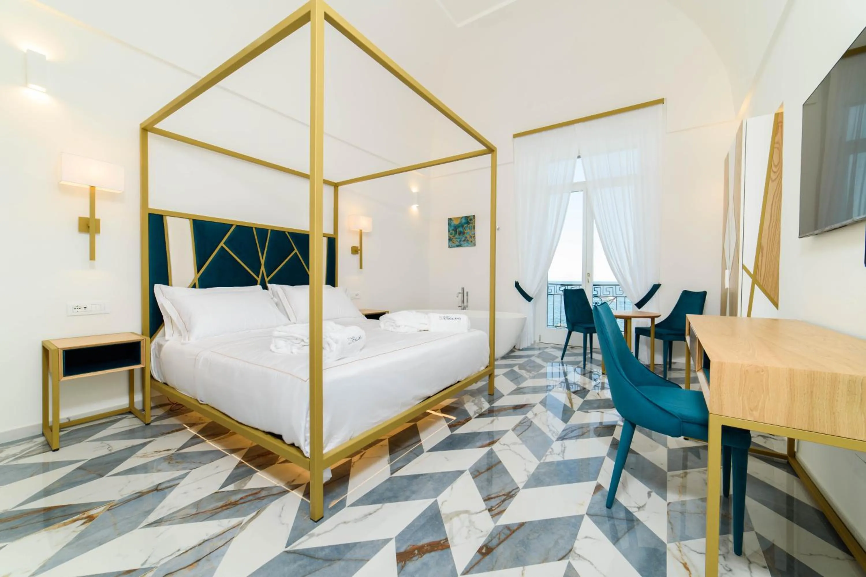 Bed in Palazzo Vitagliano