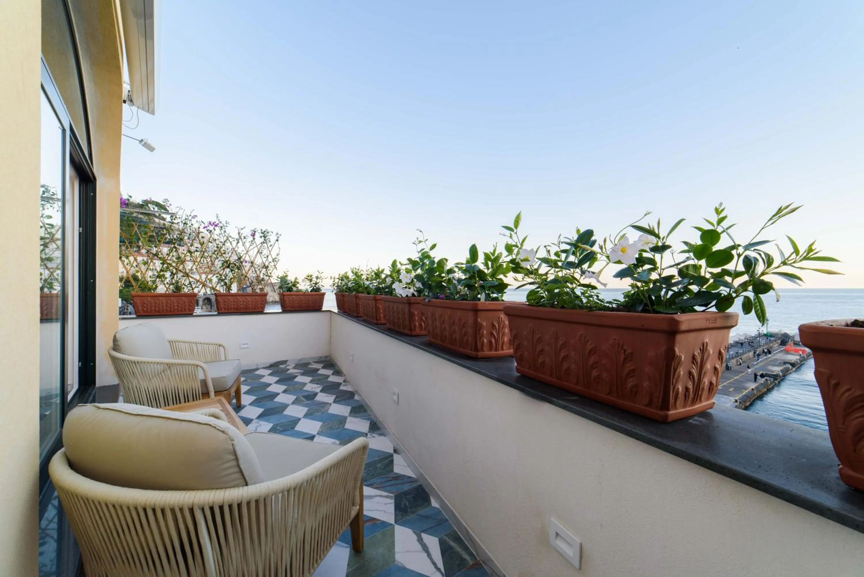 Balcony/Terrace in Palazzo Vitagliano