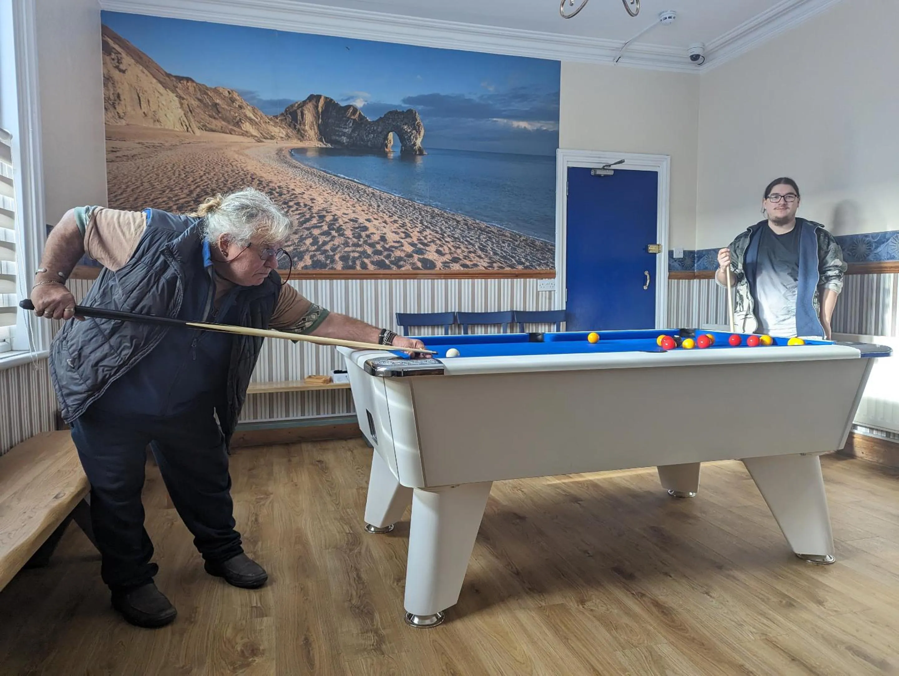 Living room in Jurassic Bay Holidays