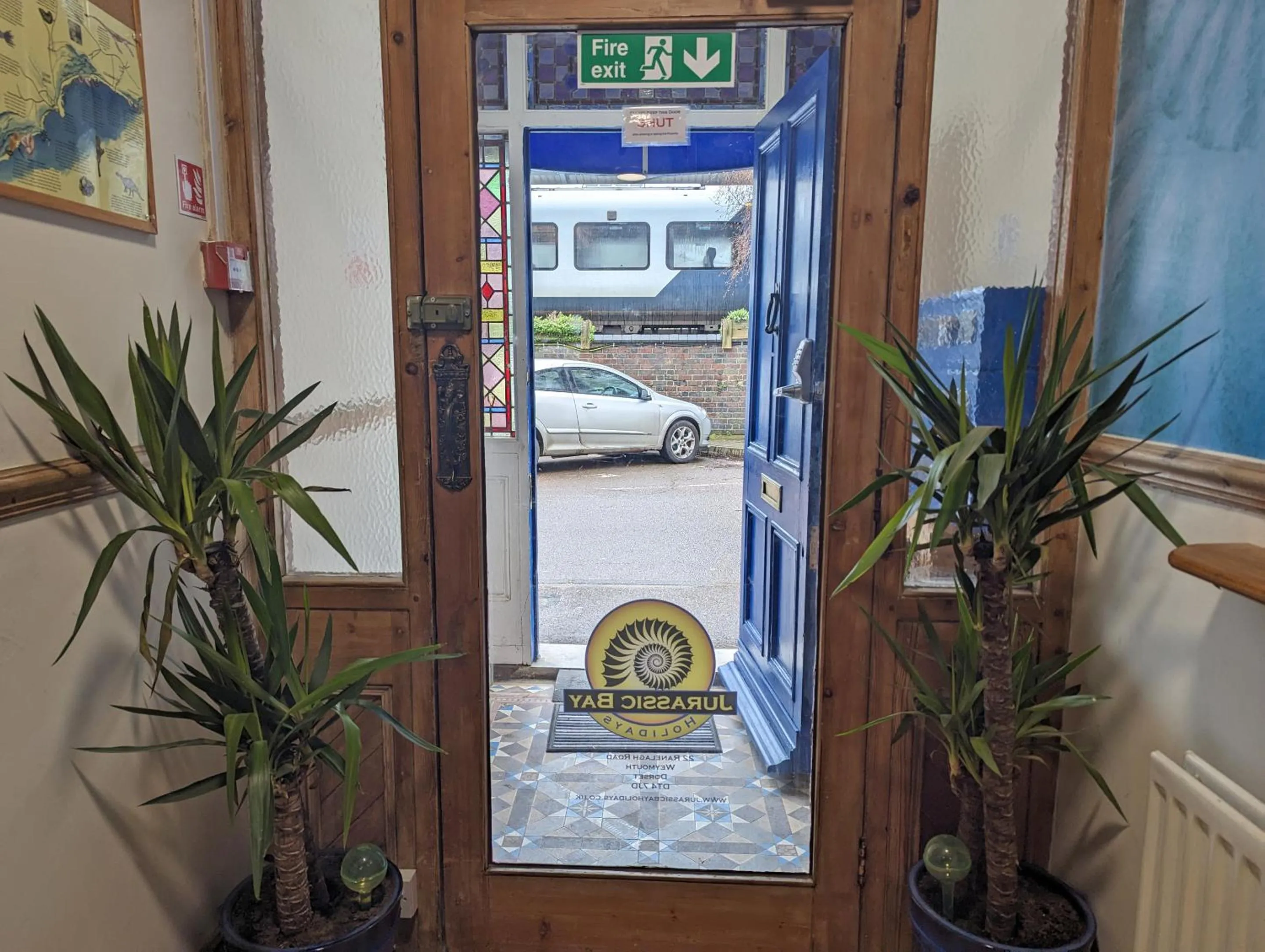 Lobby or reception in Jurassic Bay Holidays