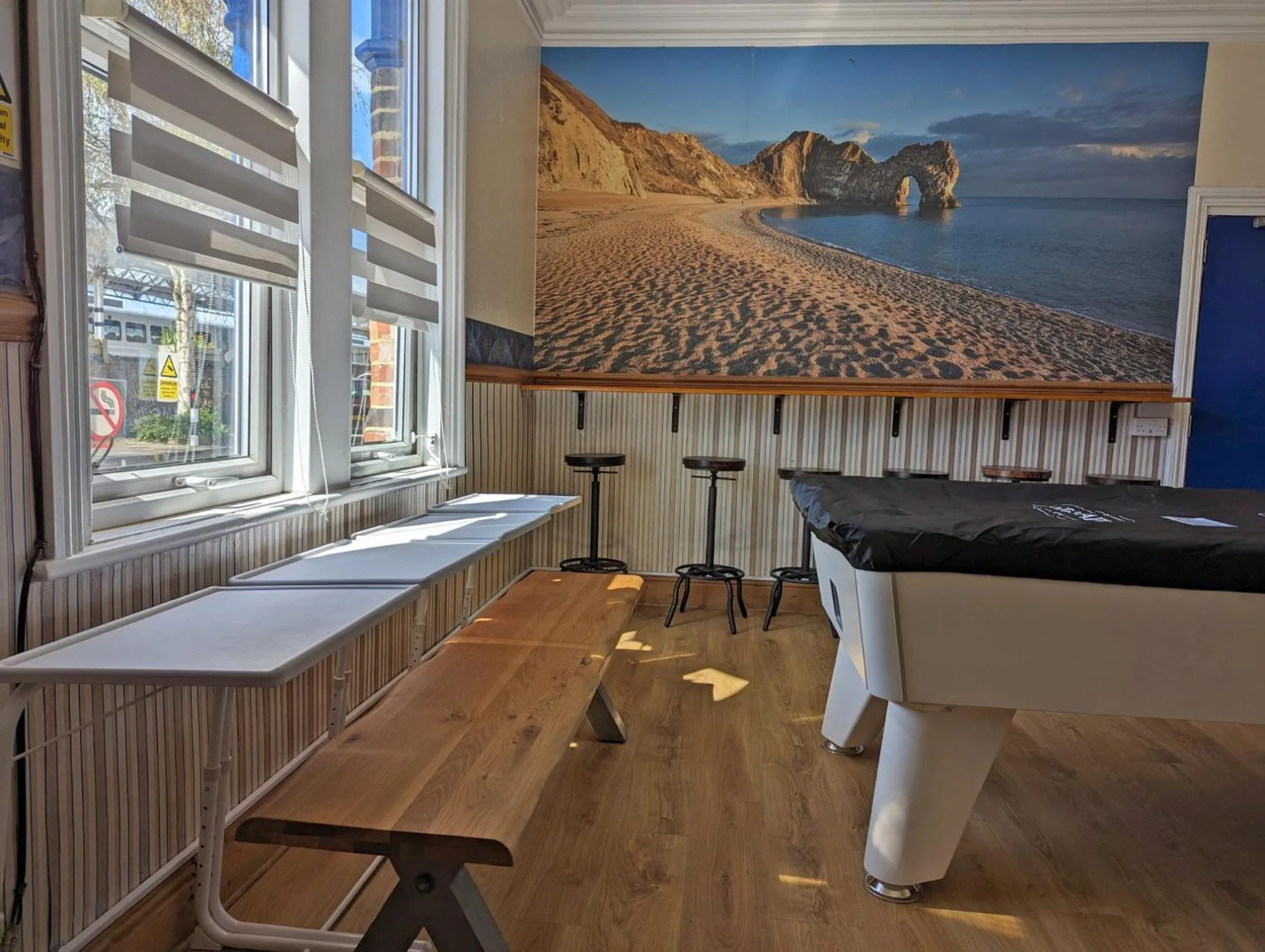 Living room in Jurassic Bay Holidays