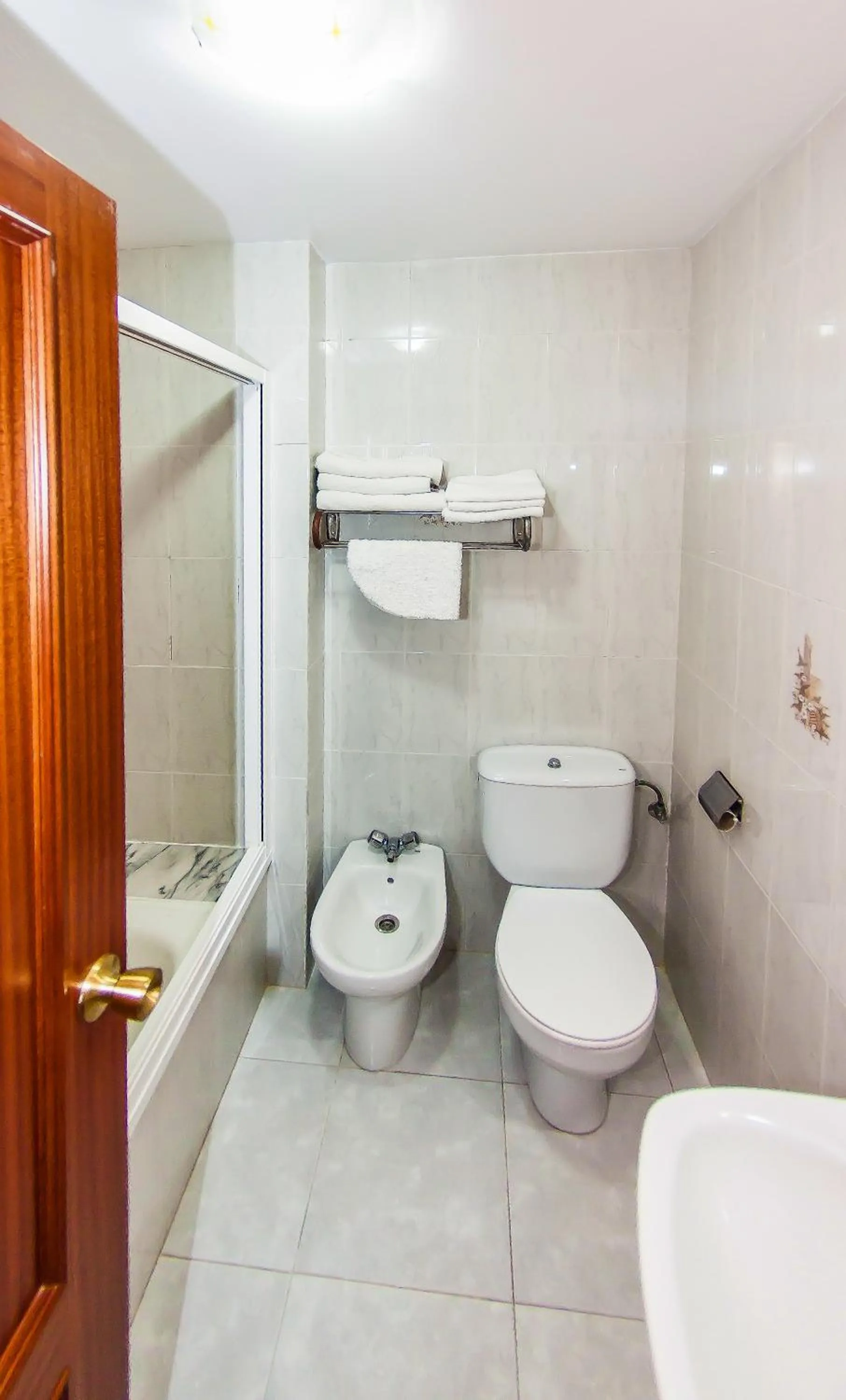 Bathroom in Hotel Restaurante Xaneiro