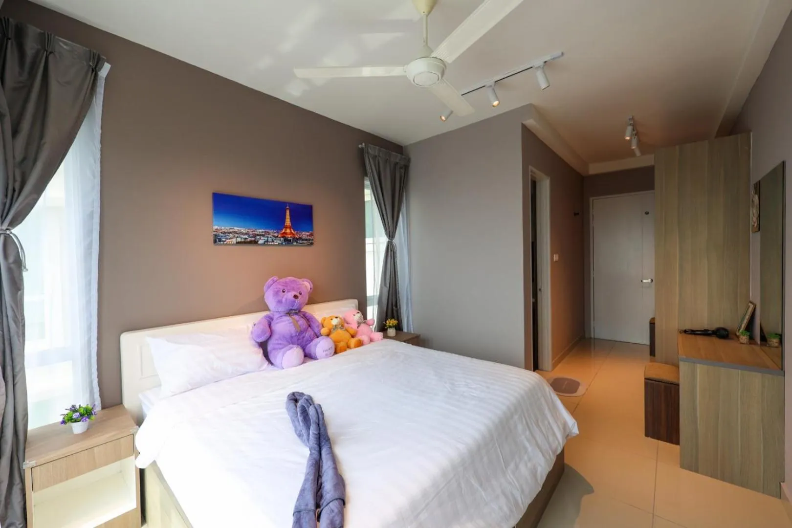 Bed in Luxury Homestay Cyberjaya Putrajaya Vision Residence #IOICityMall