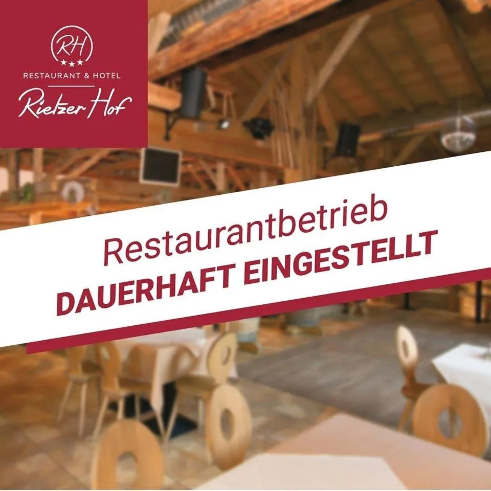 Restaurant/places to eat in Hotel Rietzer Hof