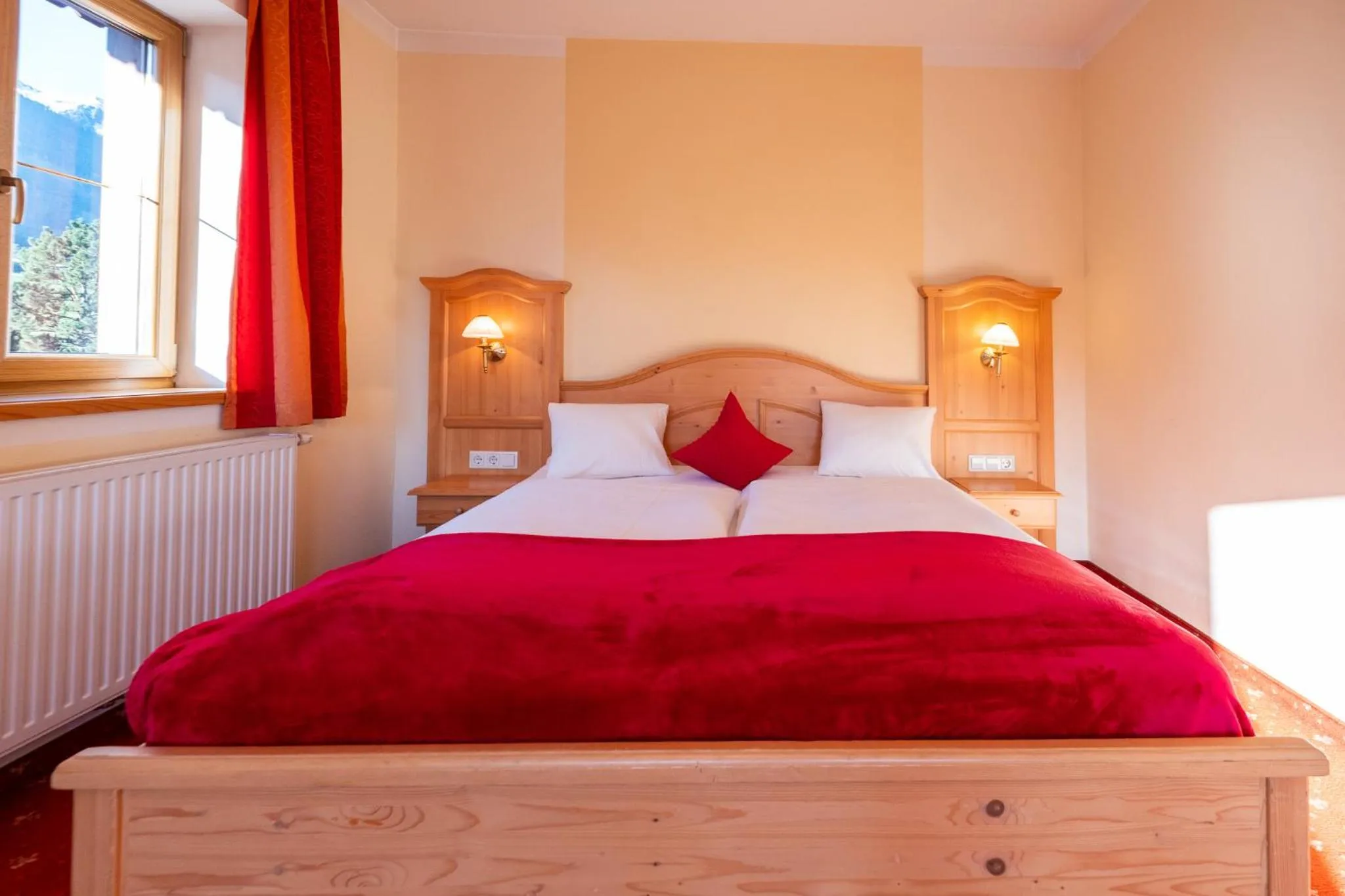 Bedroom, Bed in Hotel Rietzer Hof