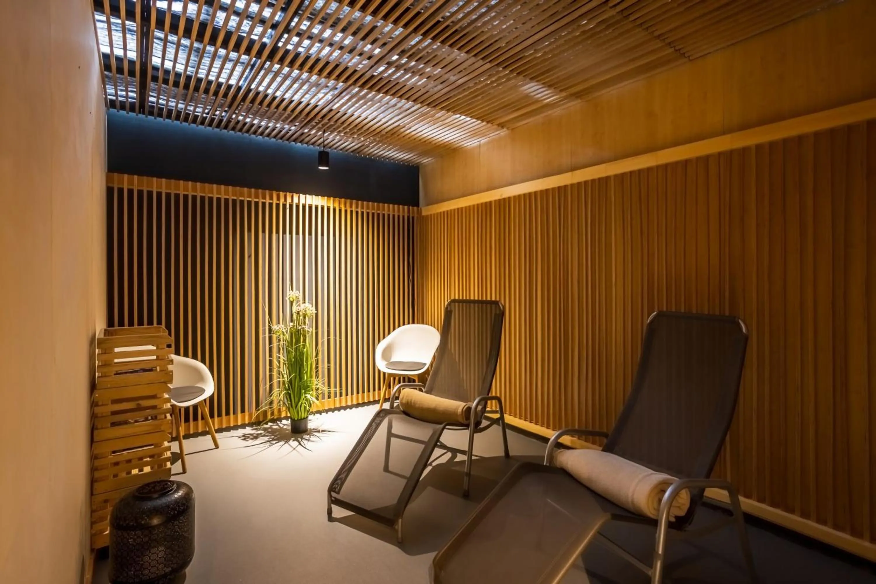 Sauna in Eurovea Tower Apartments