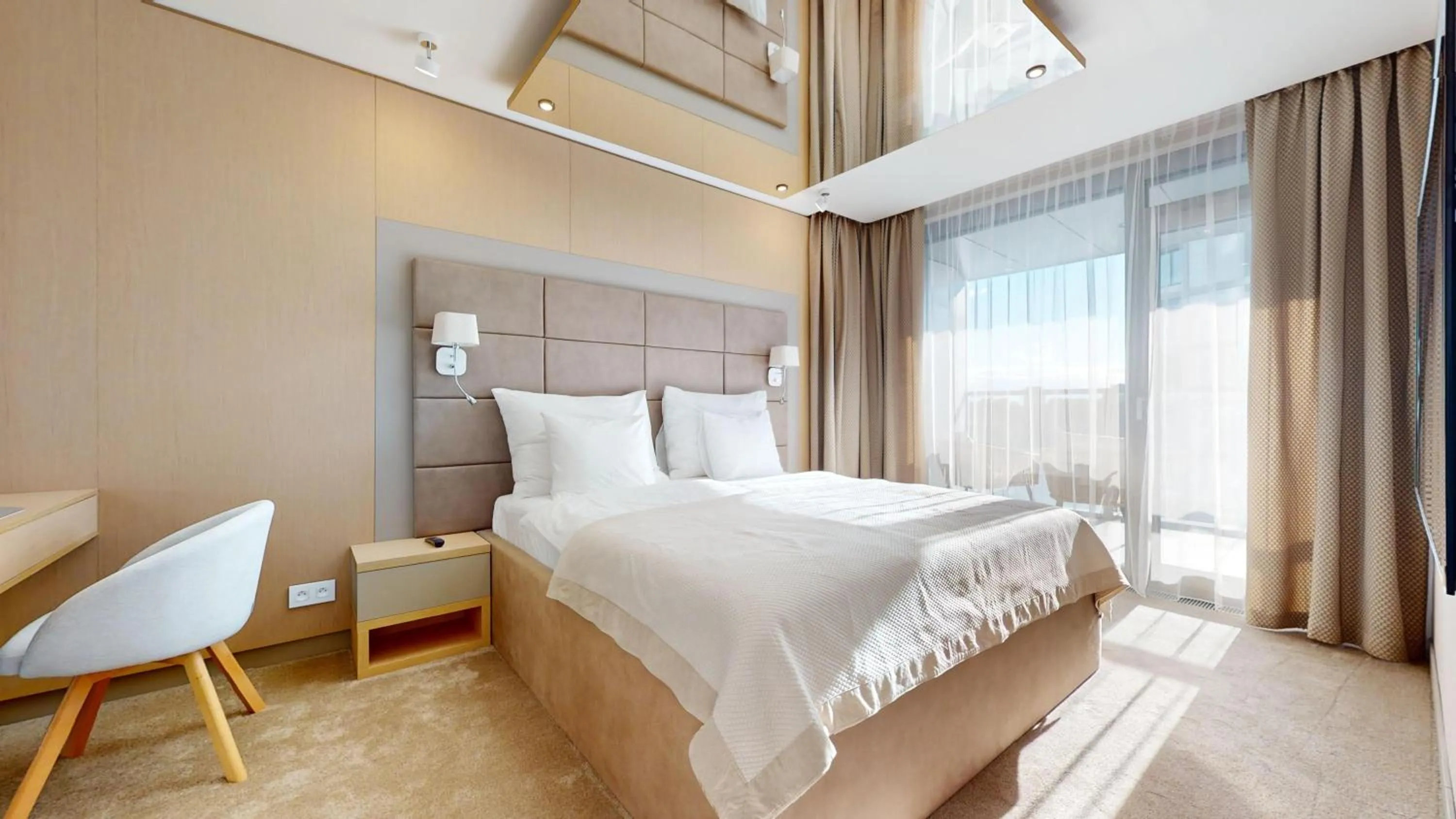 Photo of the whole room, Bed in Eurovea Tower Apartments