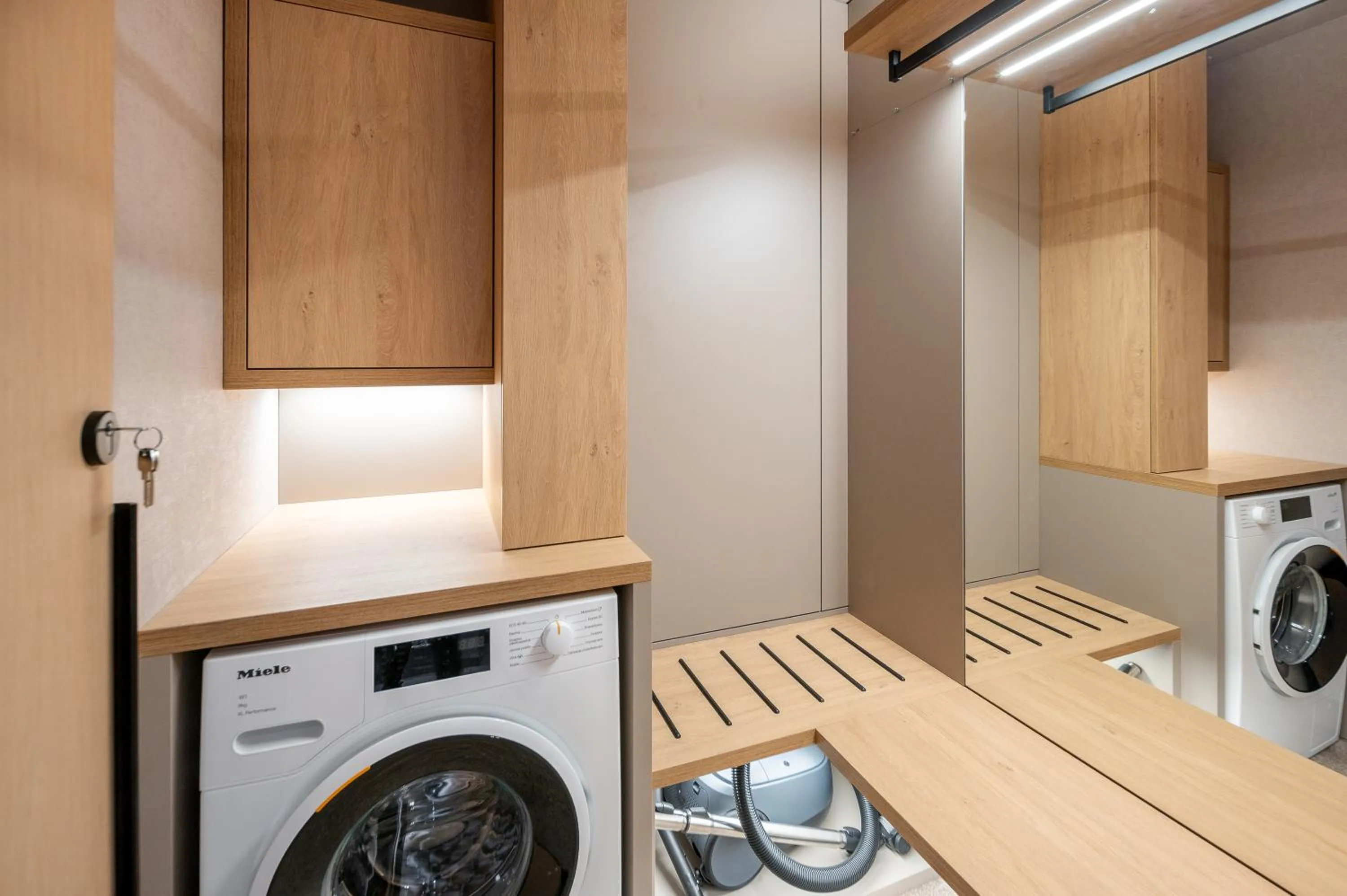 washing machine in Eurovea Tower Apartments