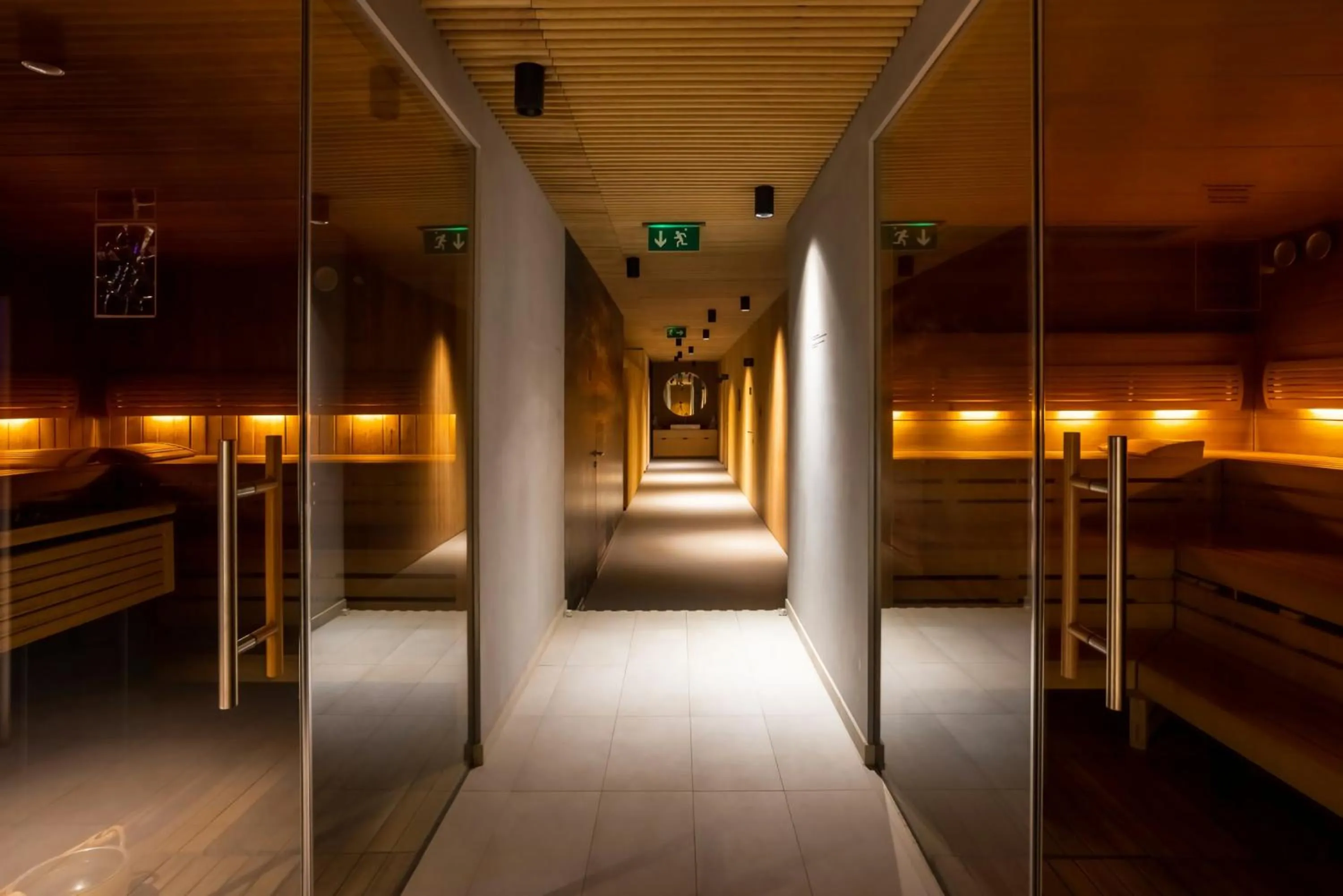 Sauna in Eurovea Tower Apartments