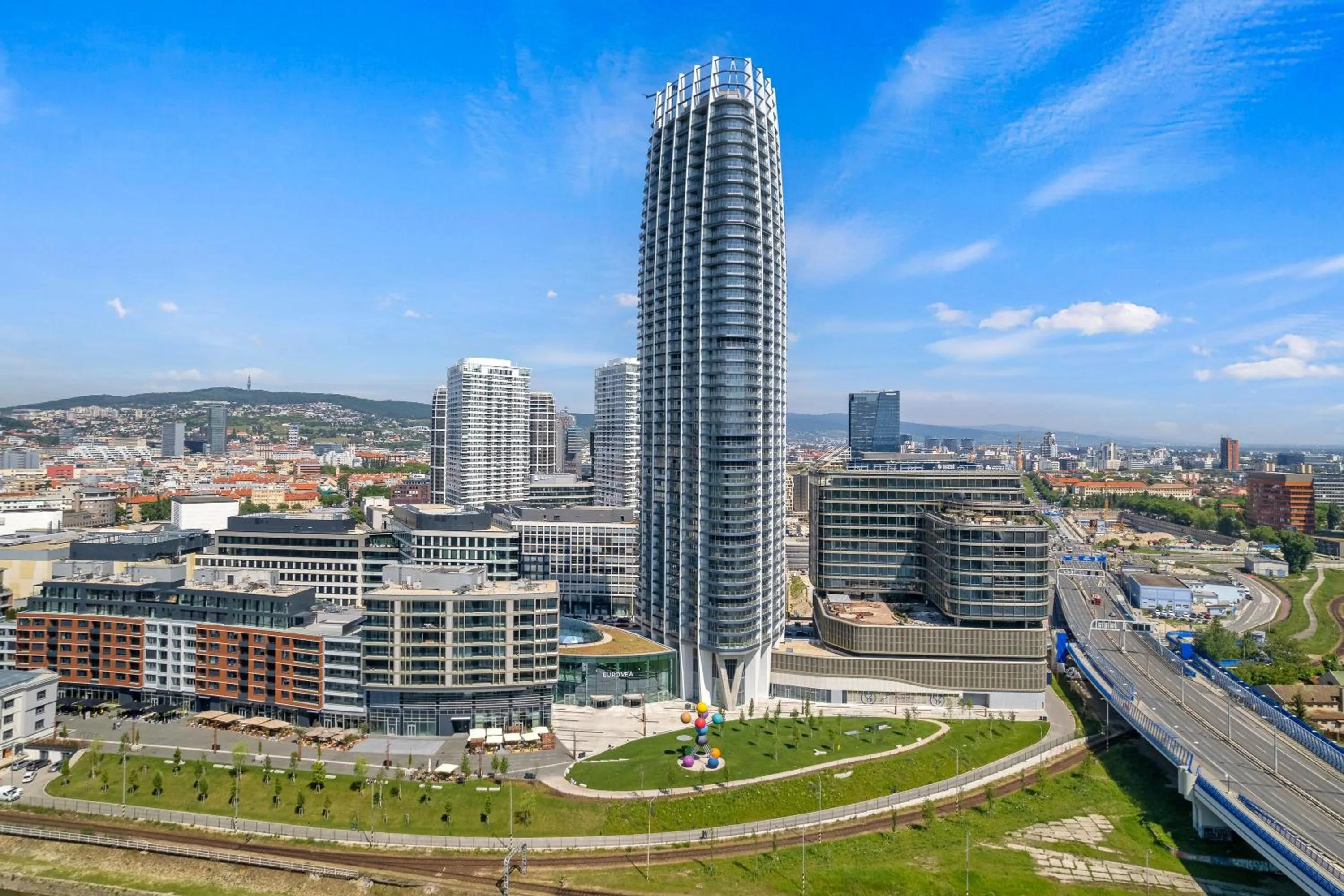 Property building in Eurovea Tower Apartments
