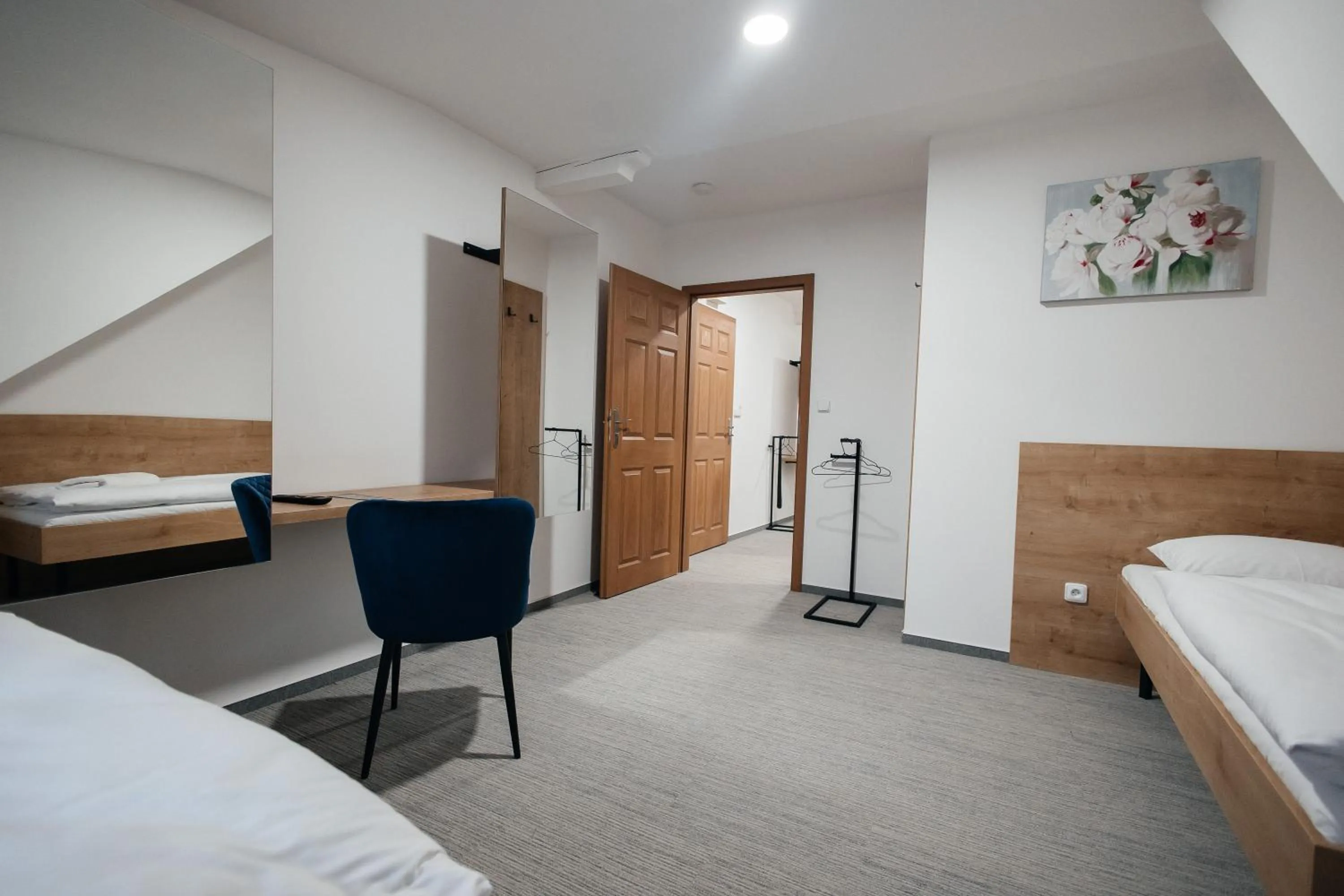 Bed in Golden Golem hotel & Spa