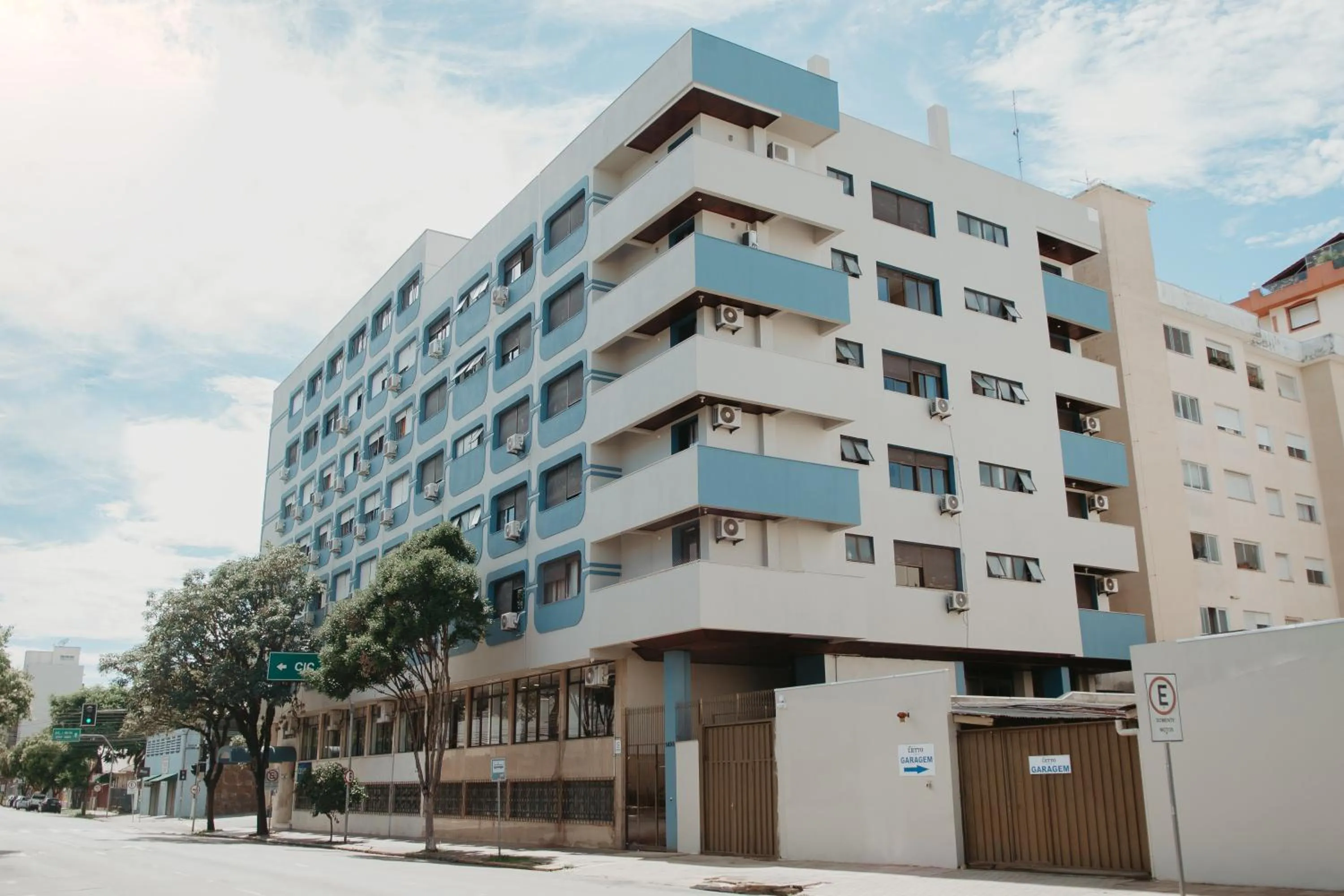 Property building in Hotel Letto Caxias