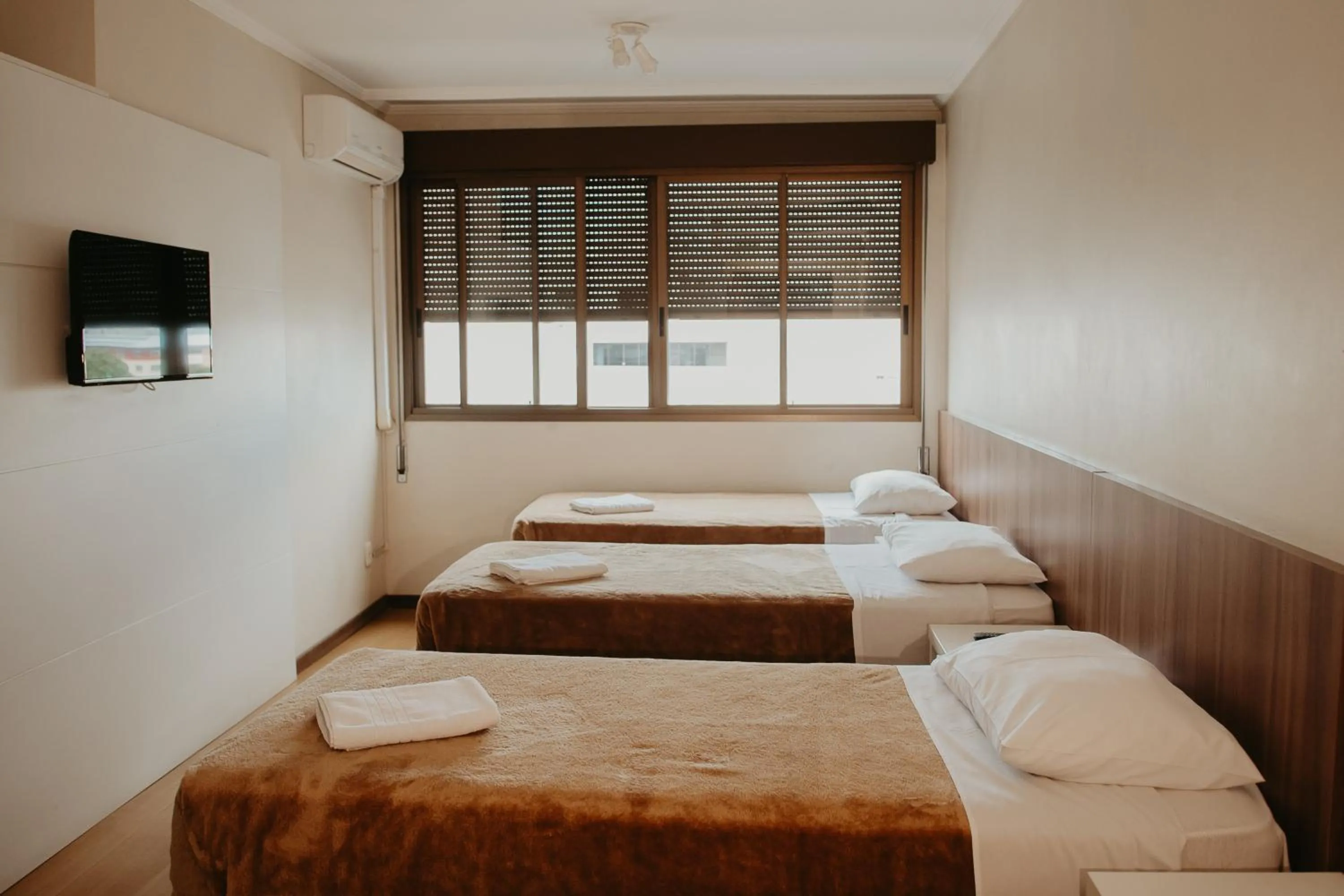 Bed in Hotel Letto Caxias