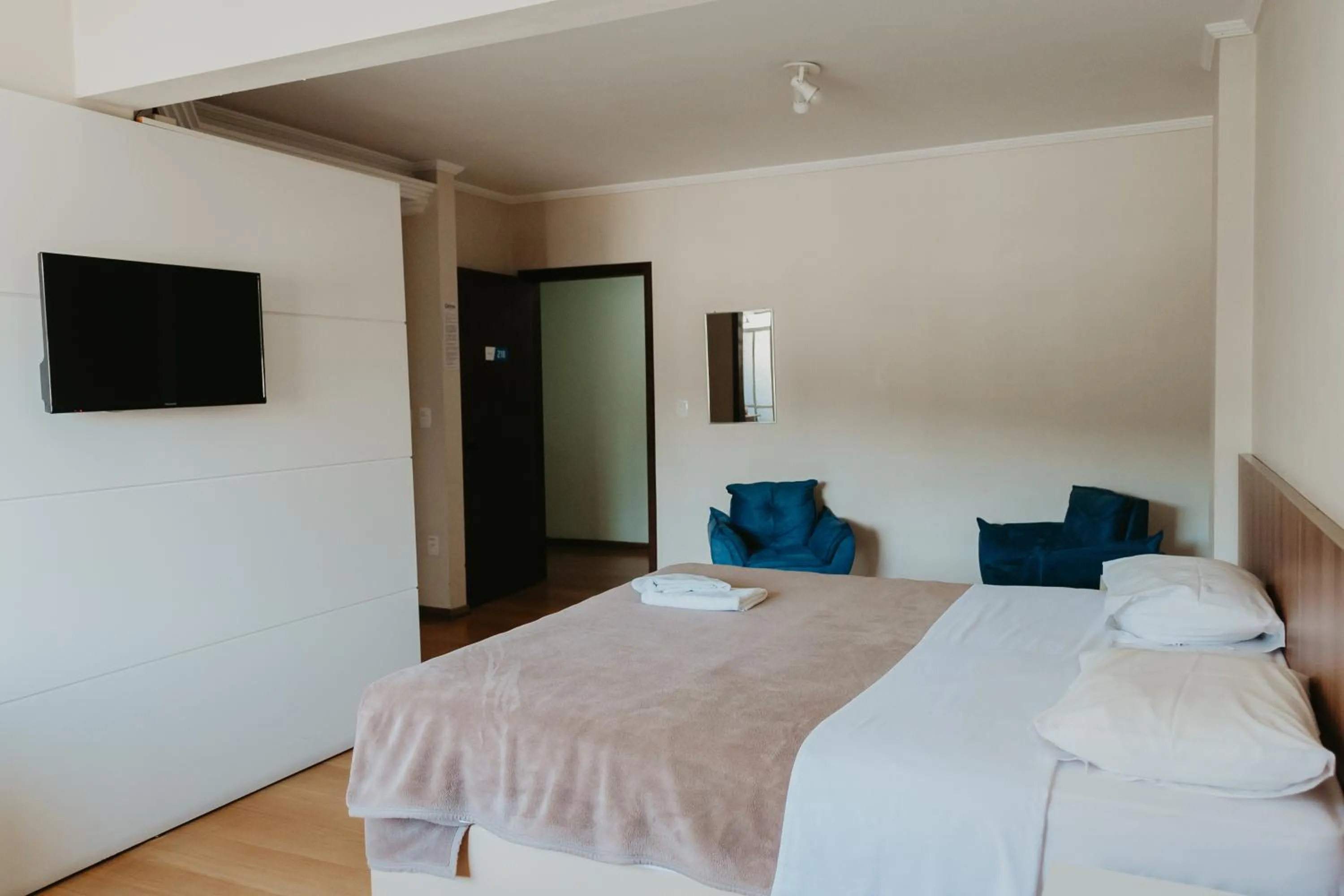 Bed in Hotel Letto Caxias