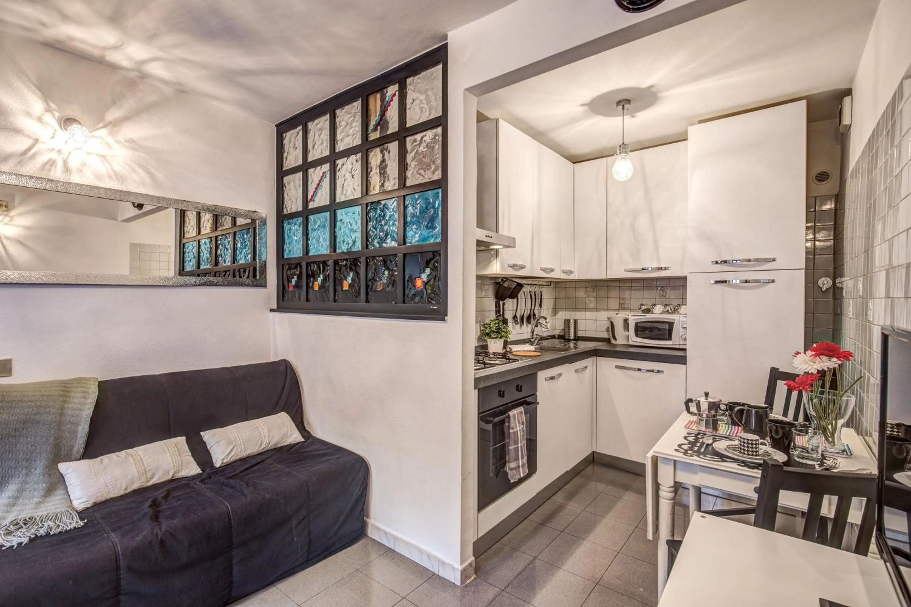 Kitchen or kitchenette in M&L Apartments - Ardesia Colosseo