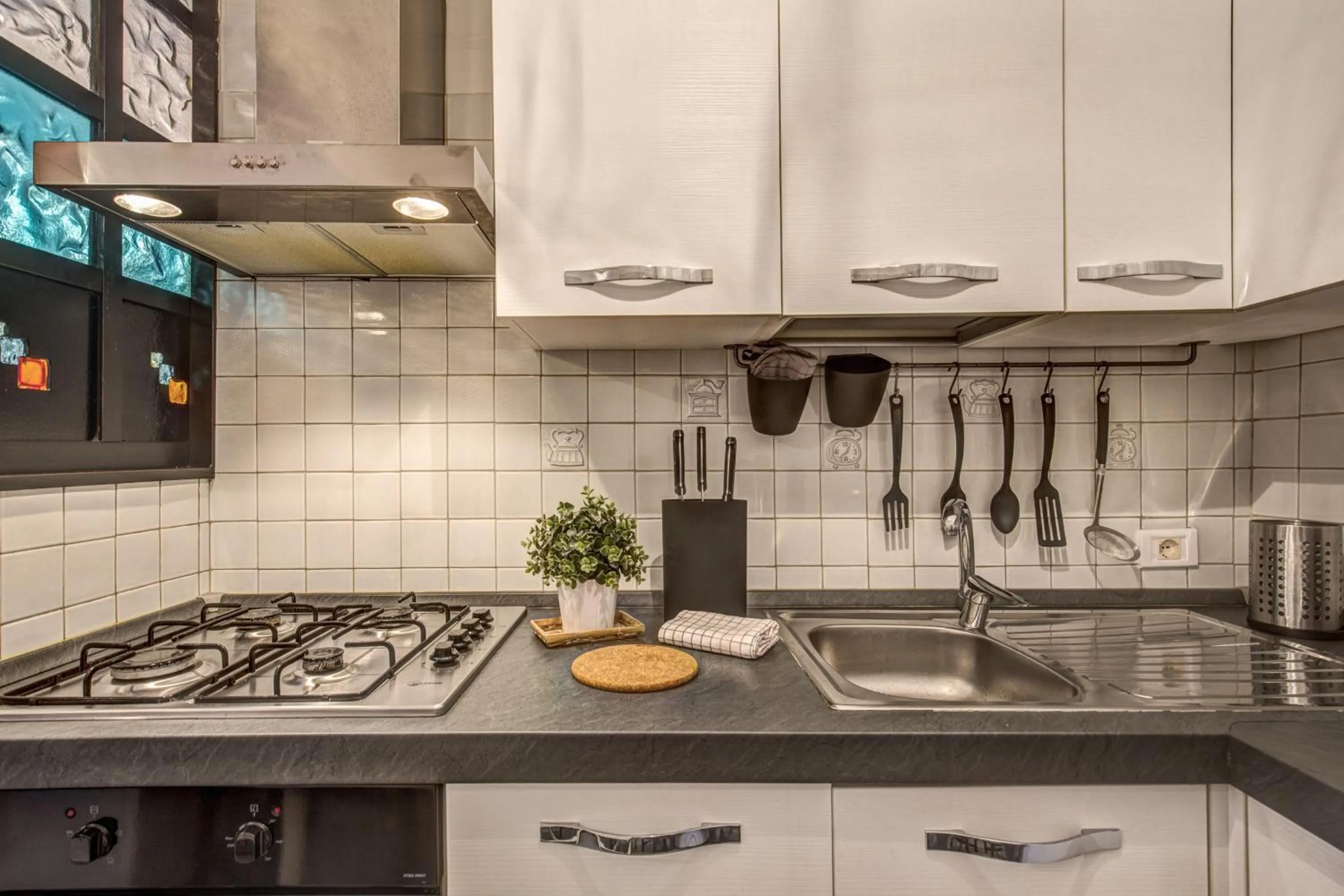 Kitchen or kitchenette in M&L Apartments - Ardesia Colosseo