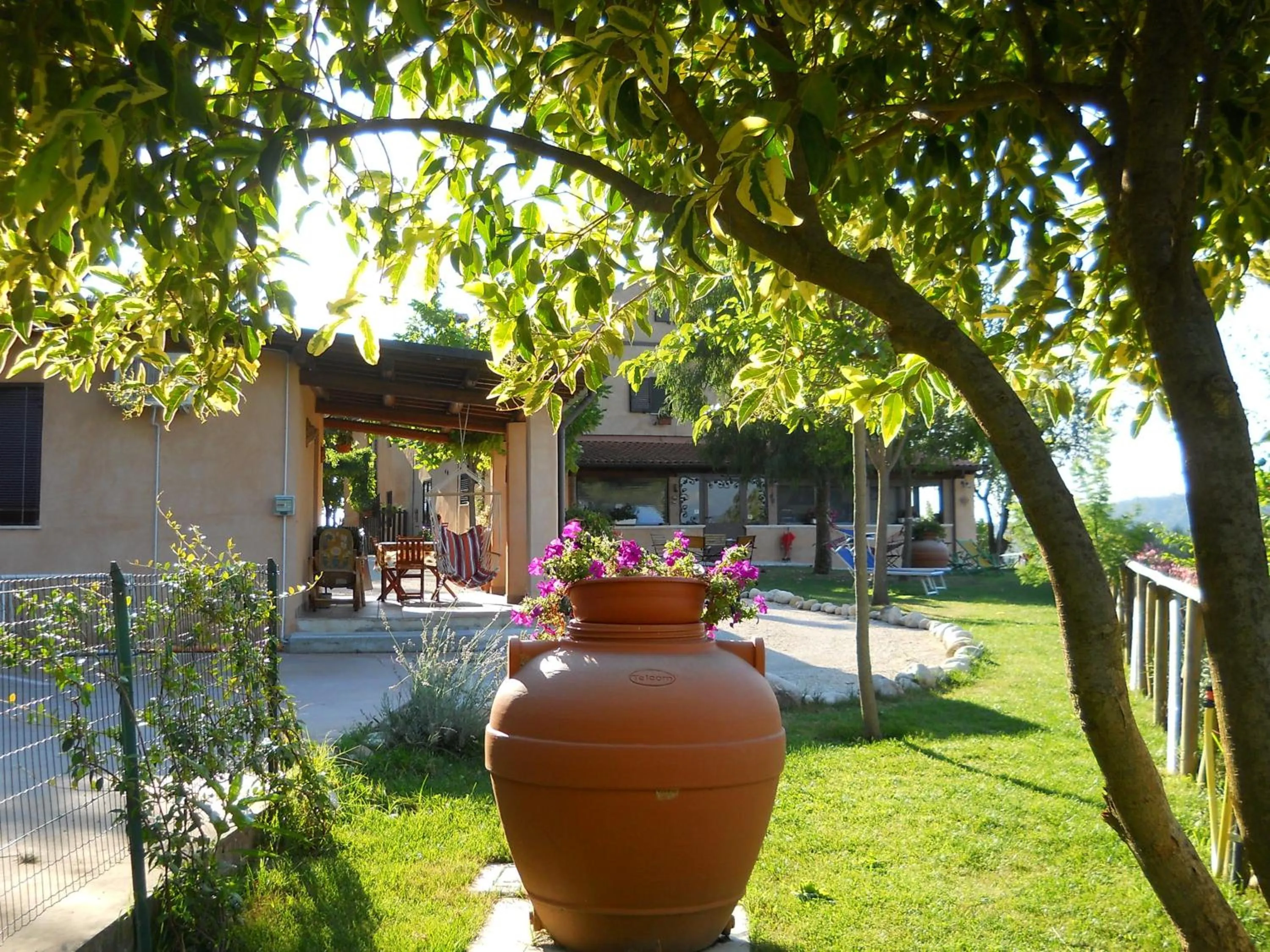 Garden in B&B Silent Valley