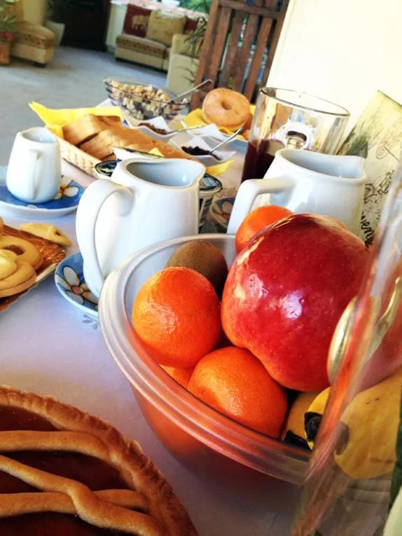 Italian breakfast in B&B Silent Valley