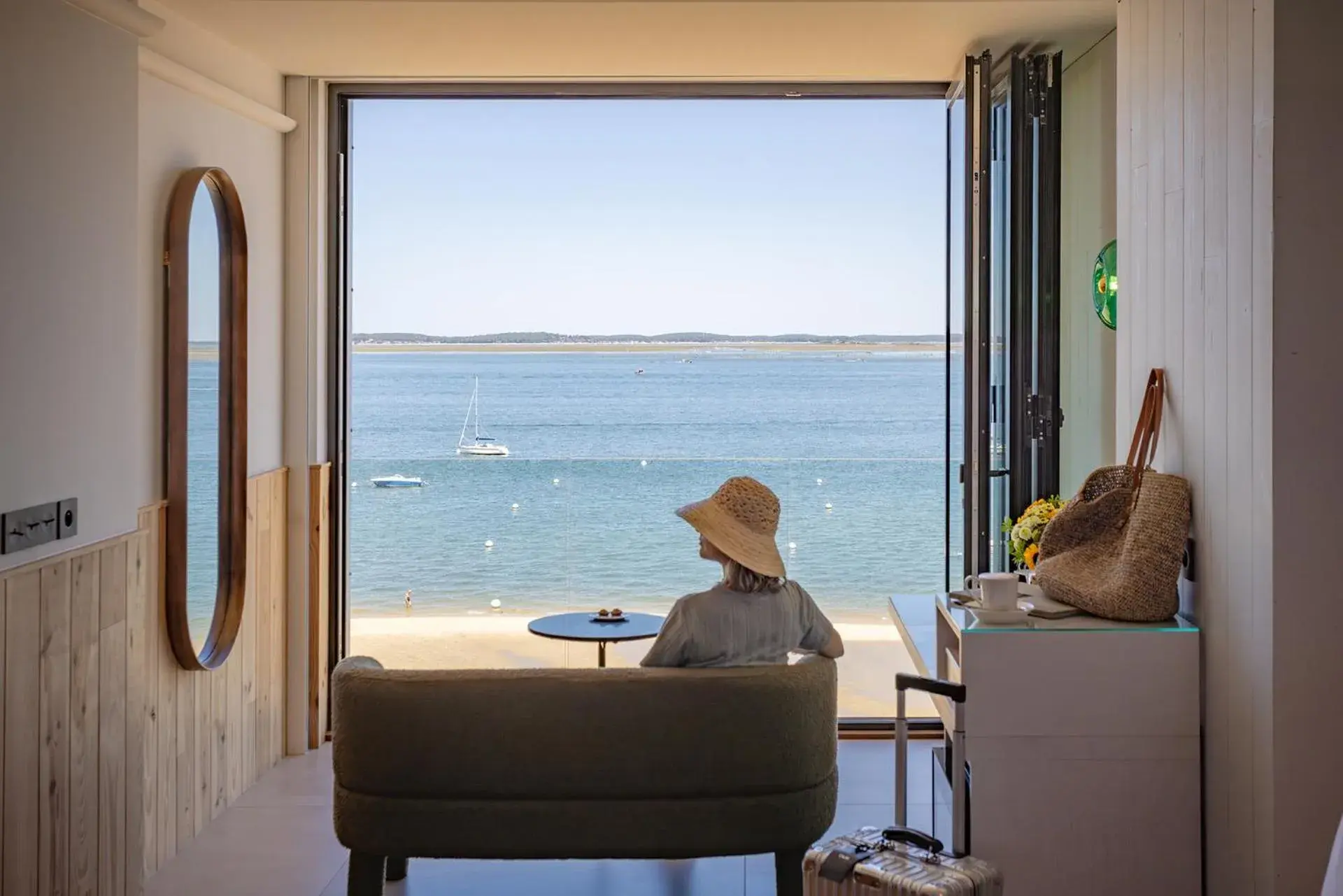 Double Room with Sea View in Les Vagues Hotel & Spa Double Room with Sea View in Les Vagues Hotel & Spa